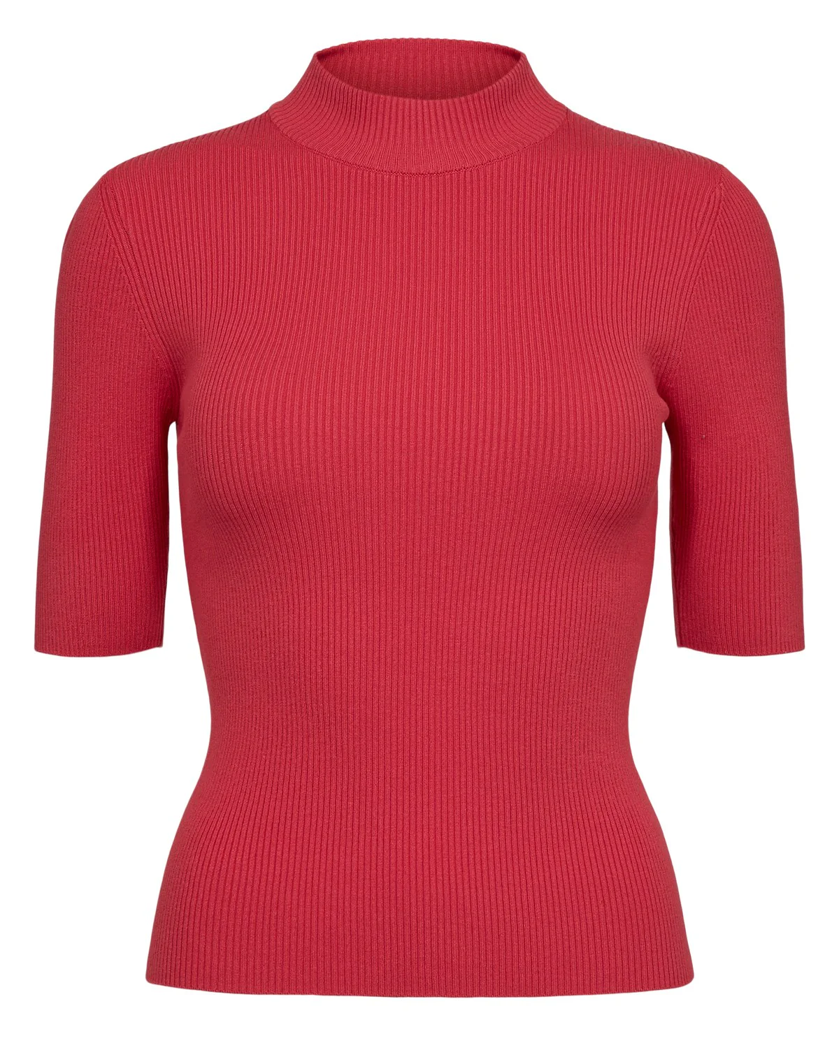 NUBIA SS PULLOVER CROPPED - Geranium - Image 6