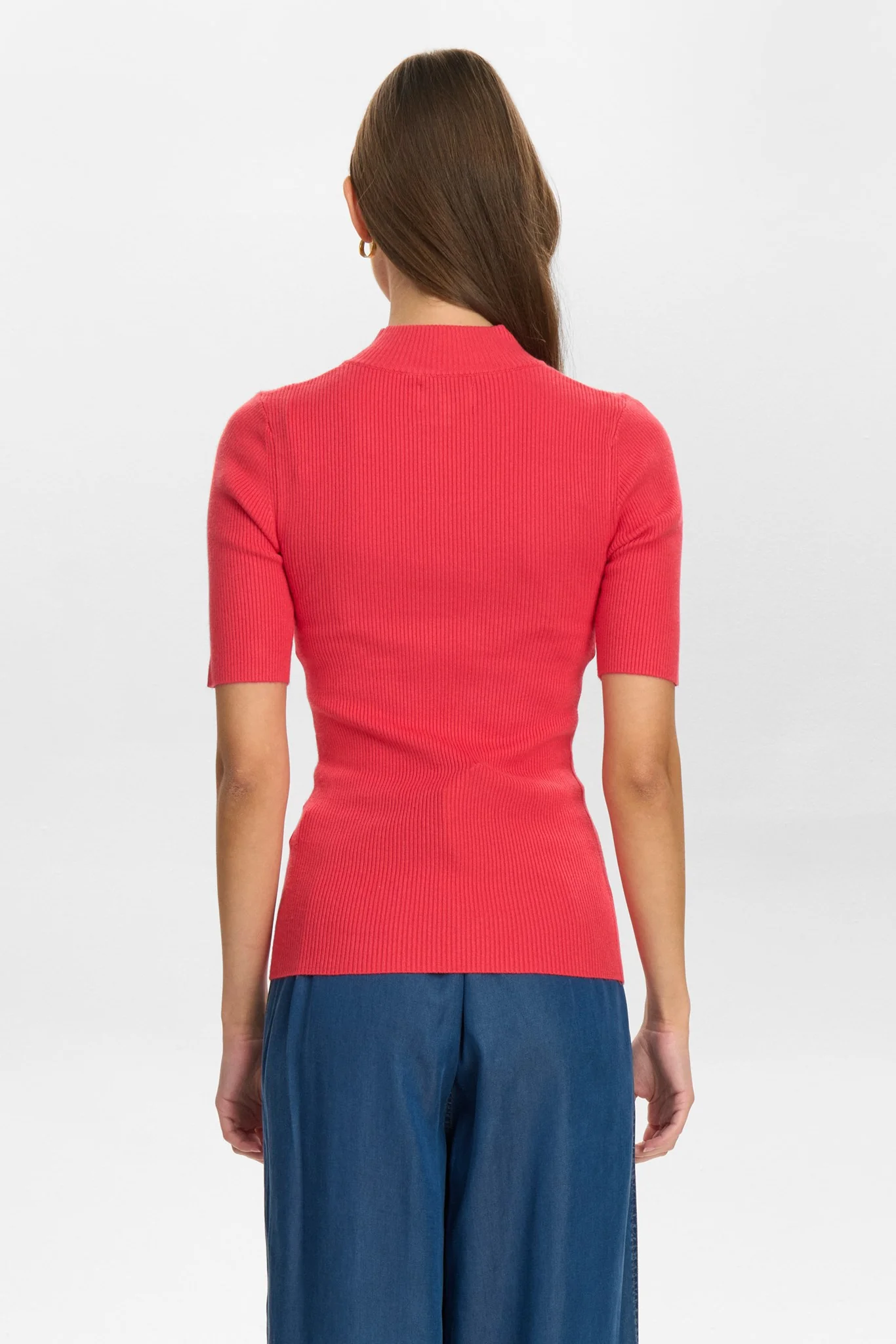 NUBIA SS PULLOVER  - Geranium - Image 2