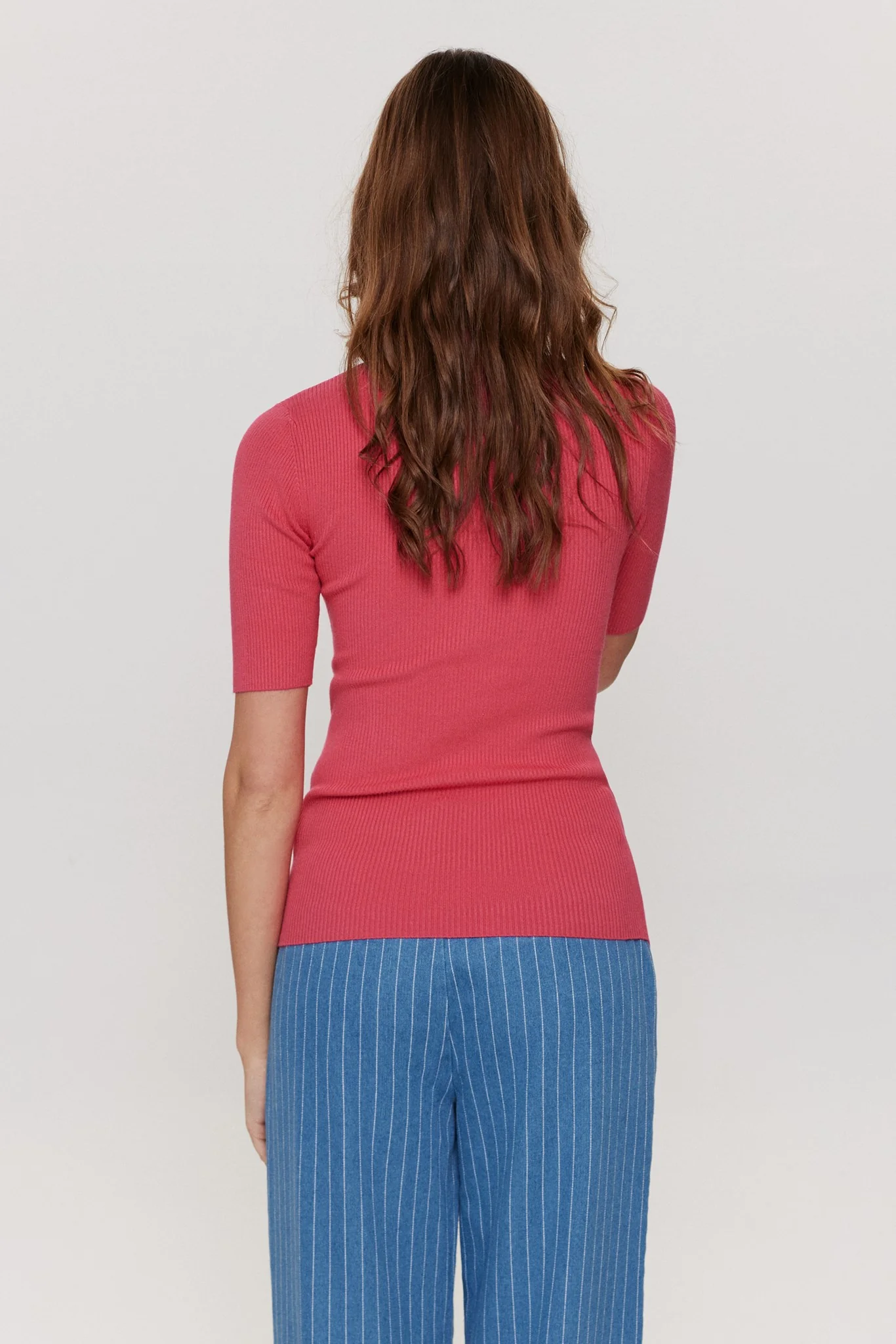 NUBIA SS PULLOVER  - Raspberry Sorbet - Image 2