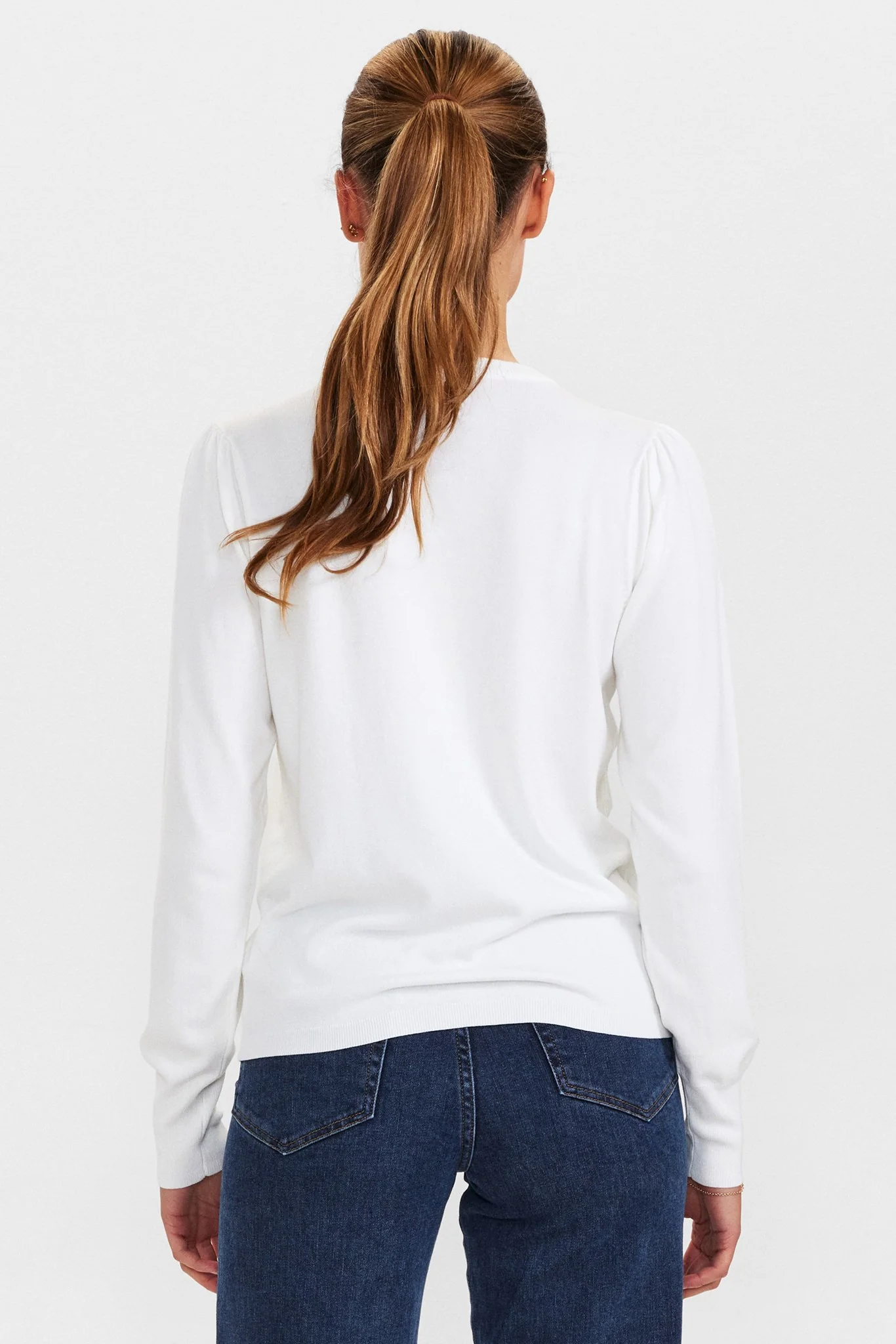 NUBIACIA CARDIGAN - NOOS - Cloud Dancer - Image 2