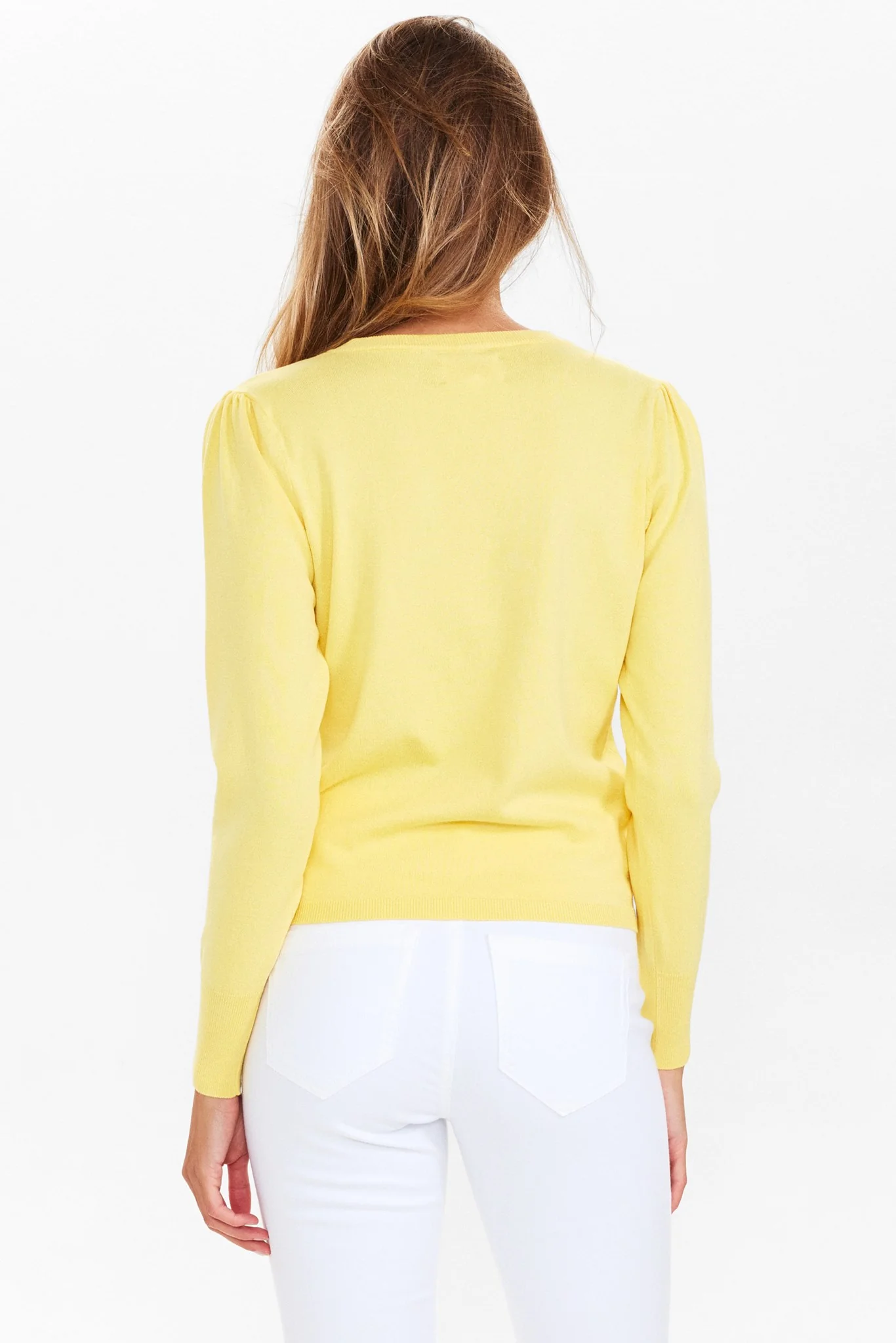 NUBIACIA CARDIGAN - NOOS - Lemon Drop - Image 2
