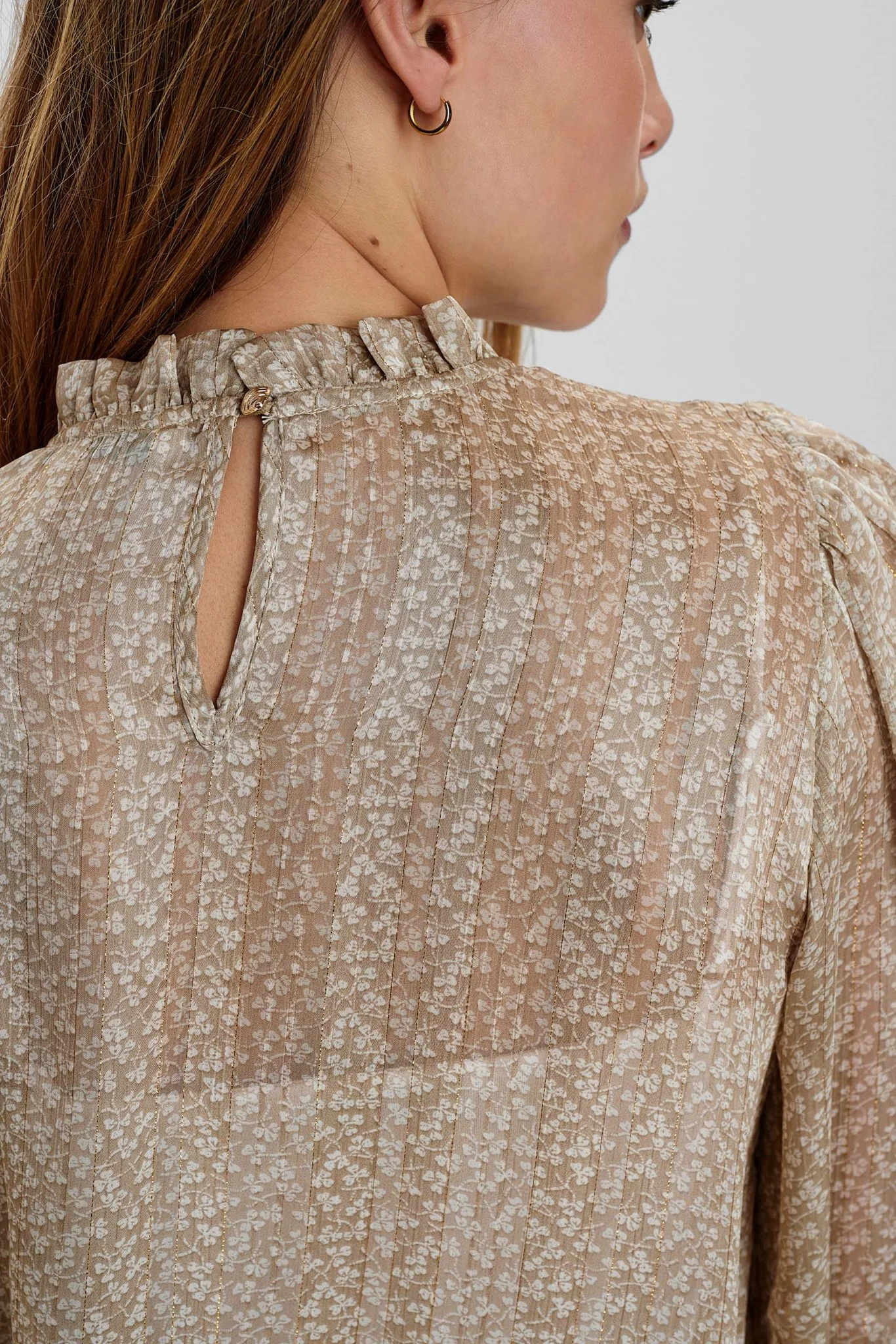 NUBIANCA BLOUSE - Sesame - Image 4