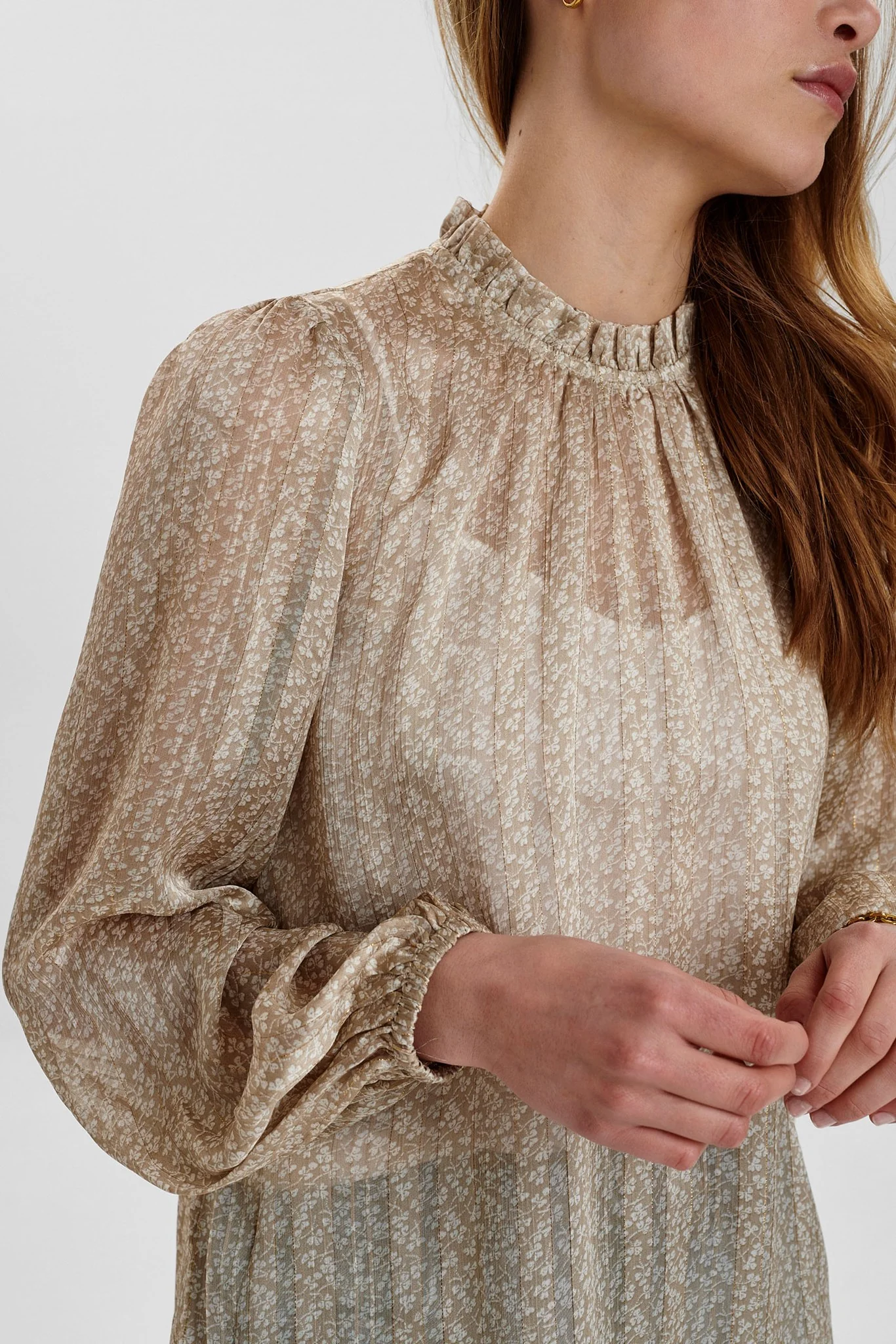 NUBIANCA BLOUSE - Sesame - Image 5