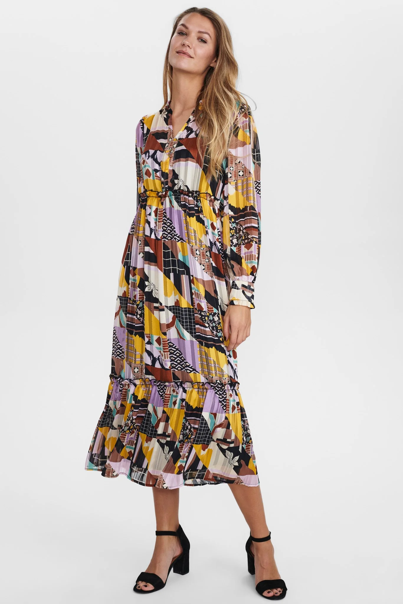 NUBIANCA DRESS - Caviar - Image 3