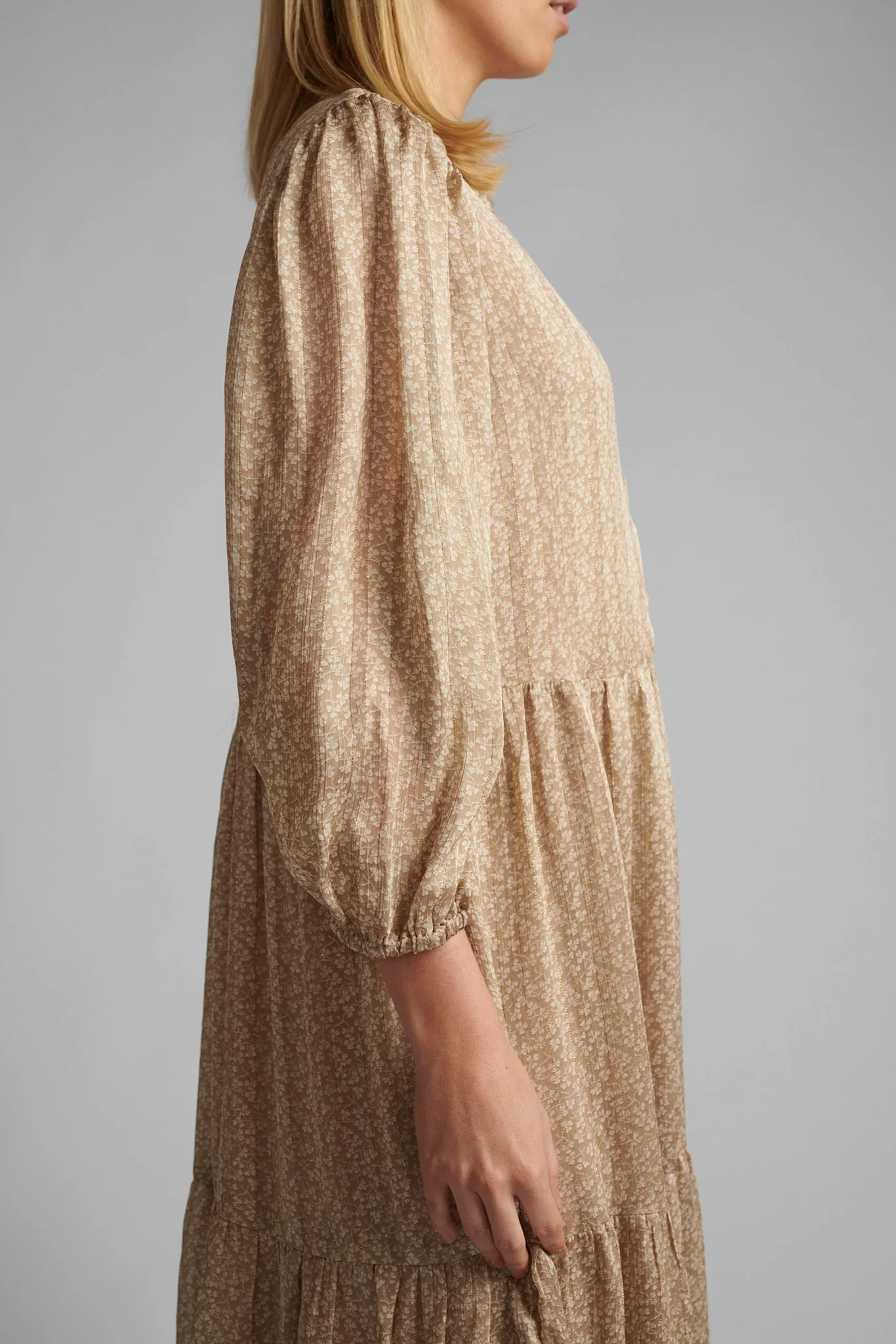 NUBIANCA DRESS - Sesame - Image 5
