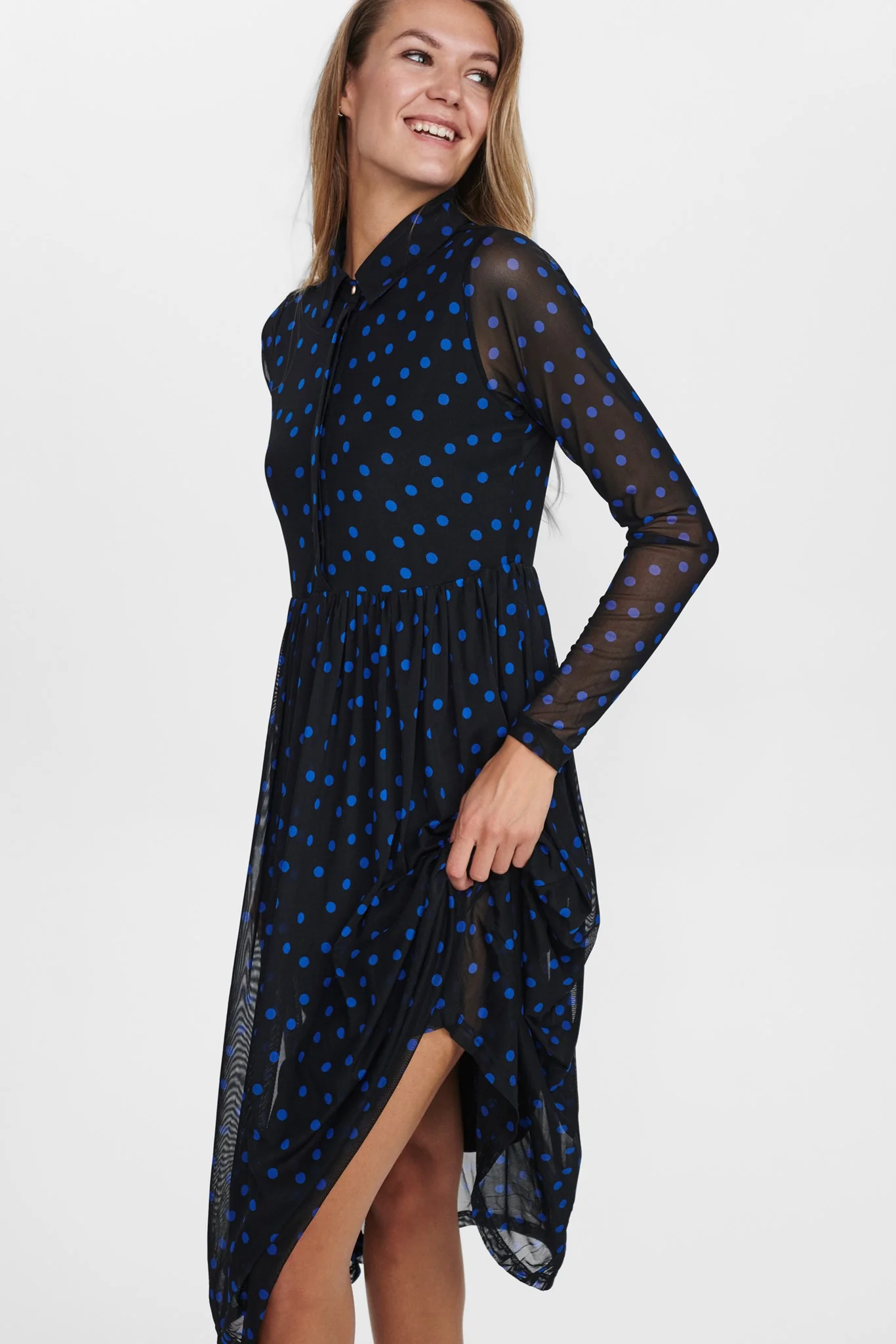 NUBIBI DRESS - Princess Blue - Image 6