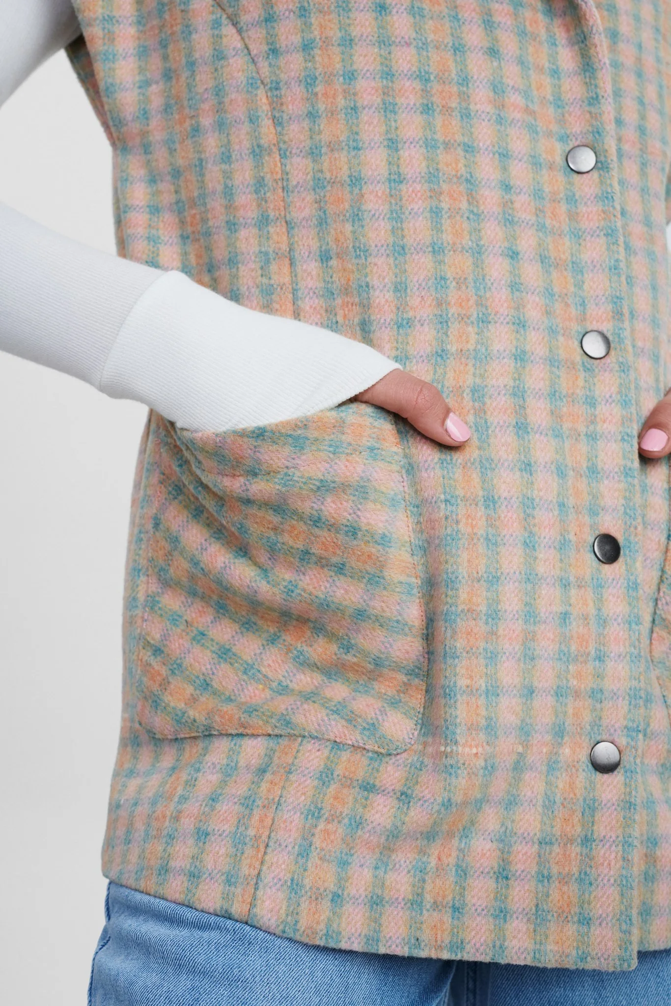 NUBILIE WAISTCOAT - Cloud Dancer - Image 5