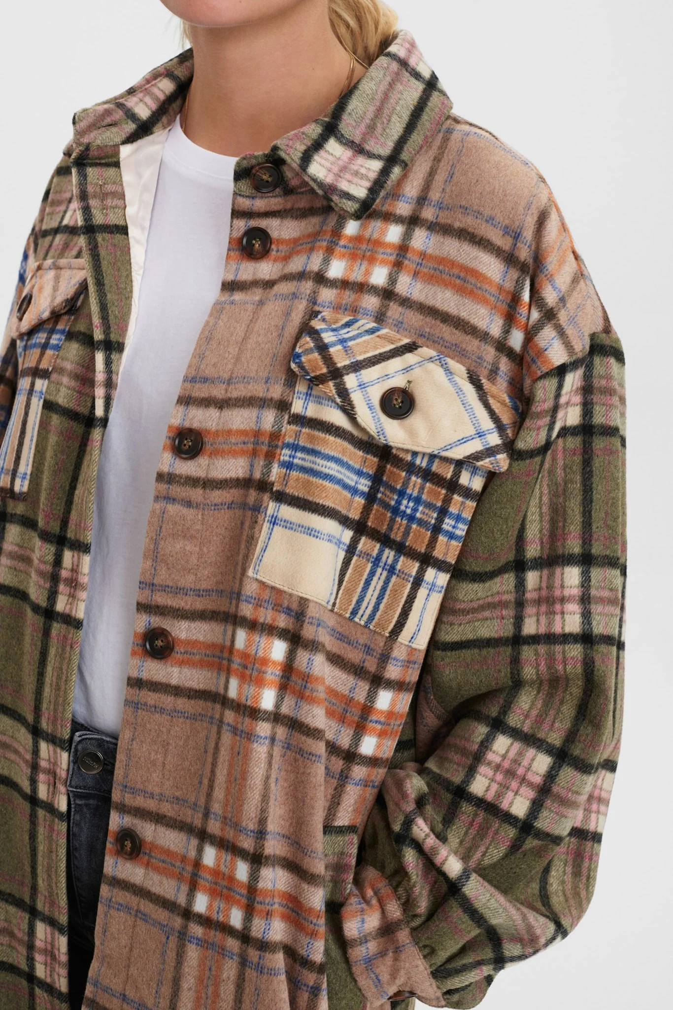 NUBINA OVERSHIRT - Grape leaf - Image 4
