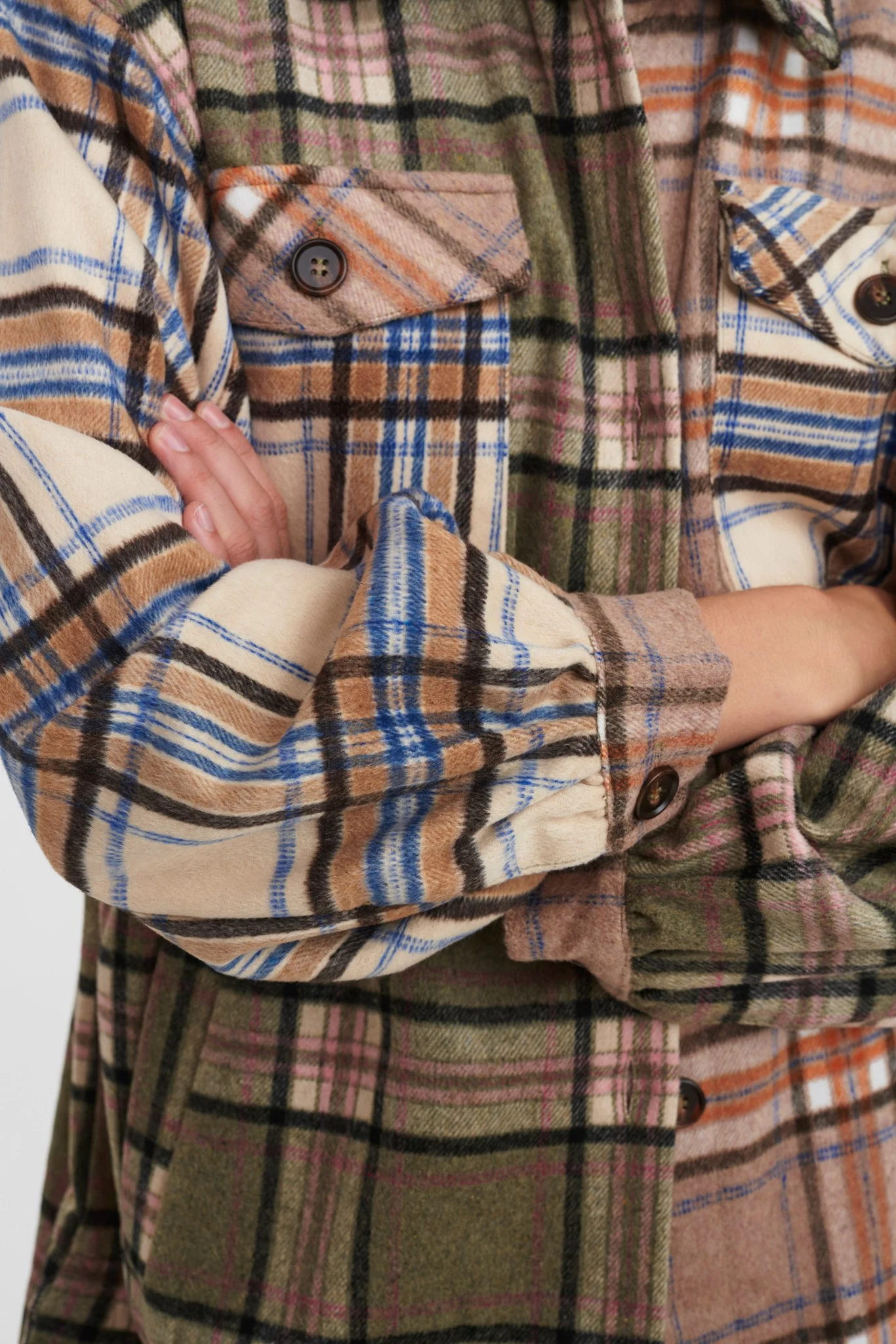 NUBINA OVERSHIRT - Grape leaf - Image 5