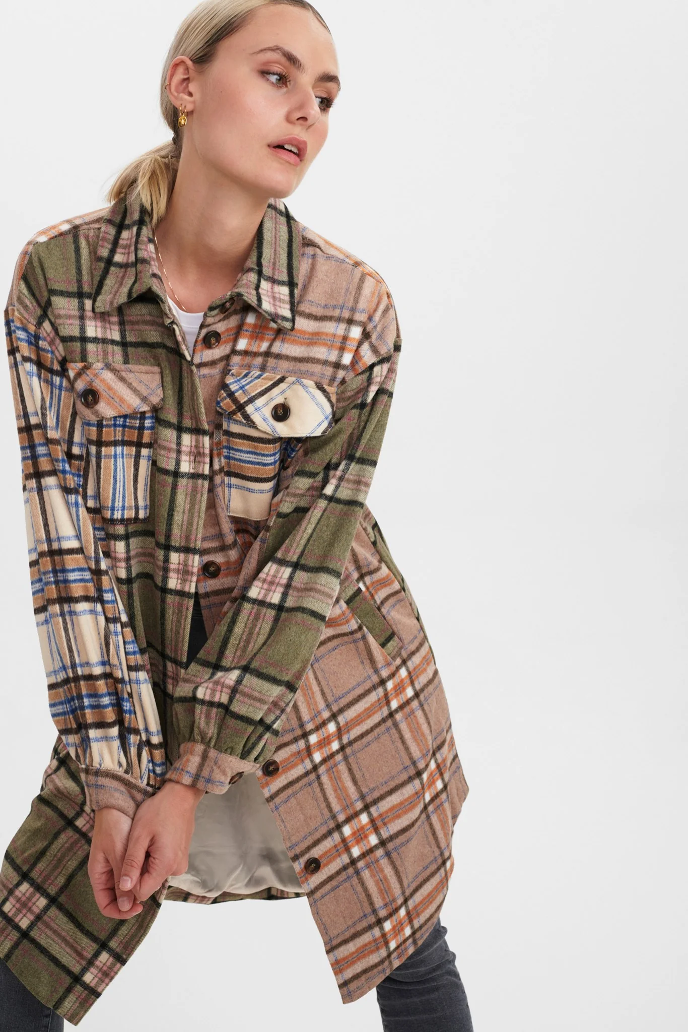NUBINA OVERSHIRT - Grape leaf - Image 6