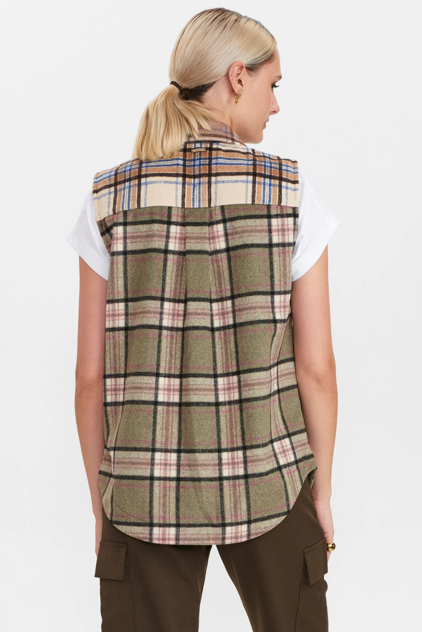 NUBINA WAISTCOAT - Grape leaf - Image 2
