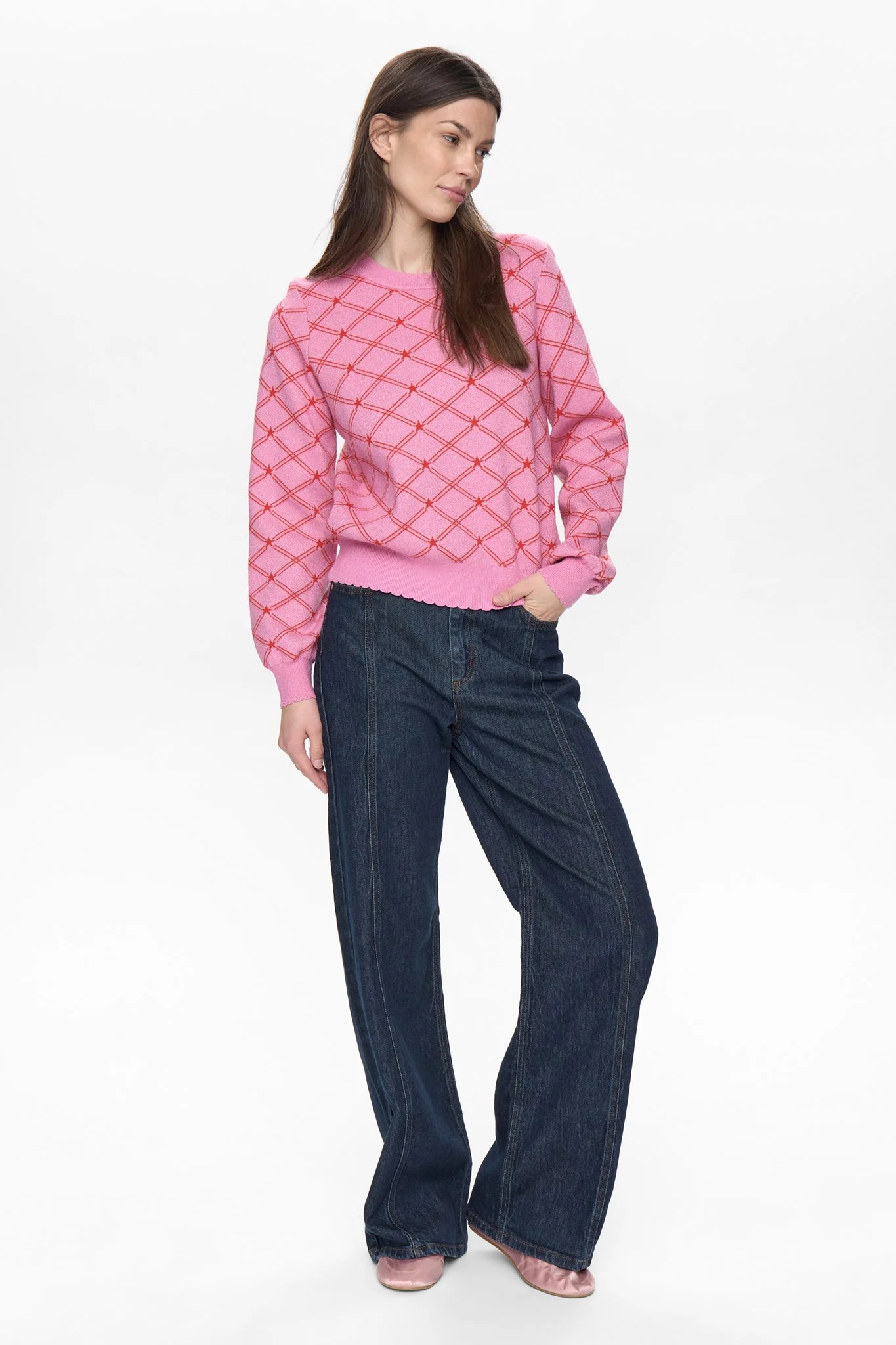 NUBIRRY PULLOVER  - Fuchsia Pink - Image 3