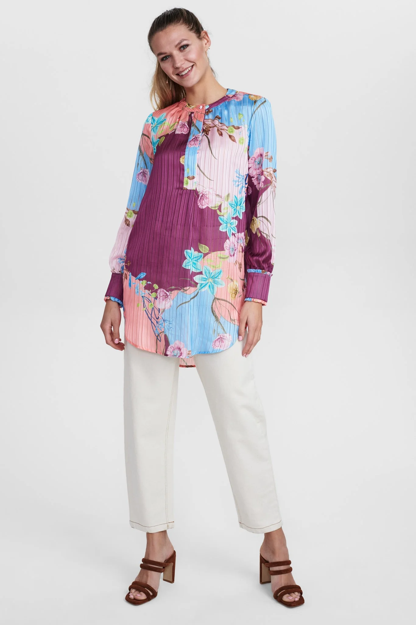 NUBIRTA BLOUSE - CEDAR WOOD - Image 3