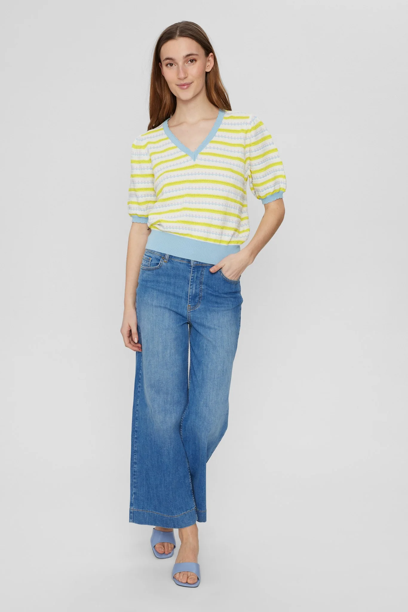 NUBLISS PULLOVER  - Cloud Dancer - Image 3
