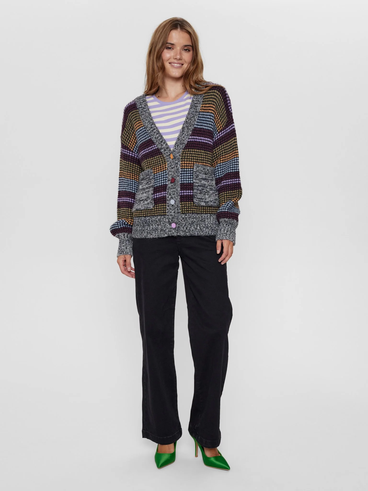 NUBOLA CARDIGAN - Blue Fog - Image 3