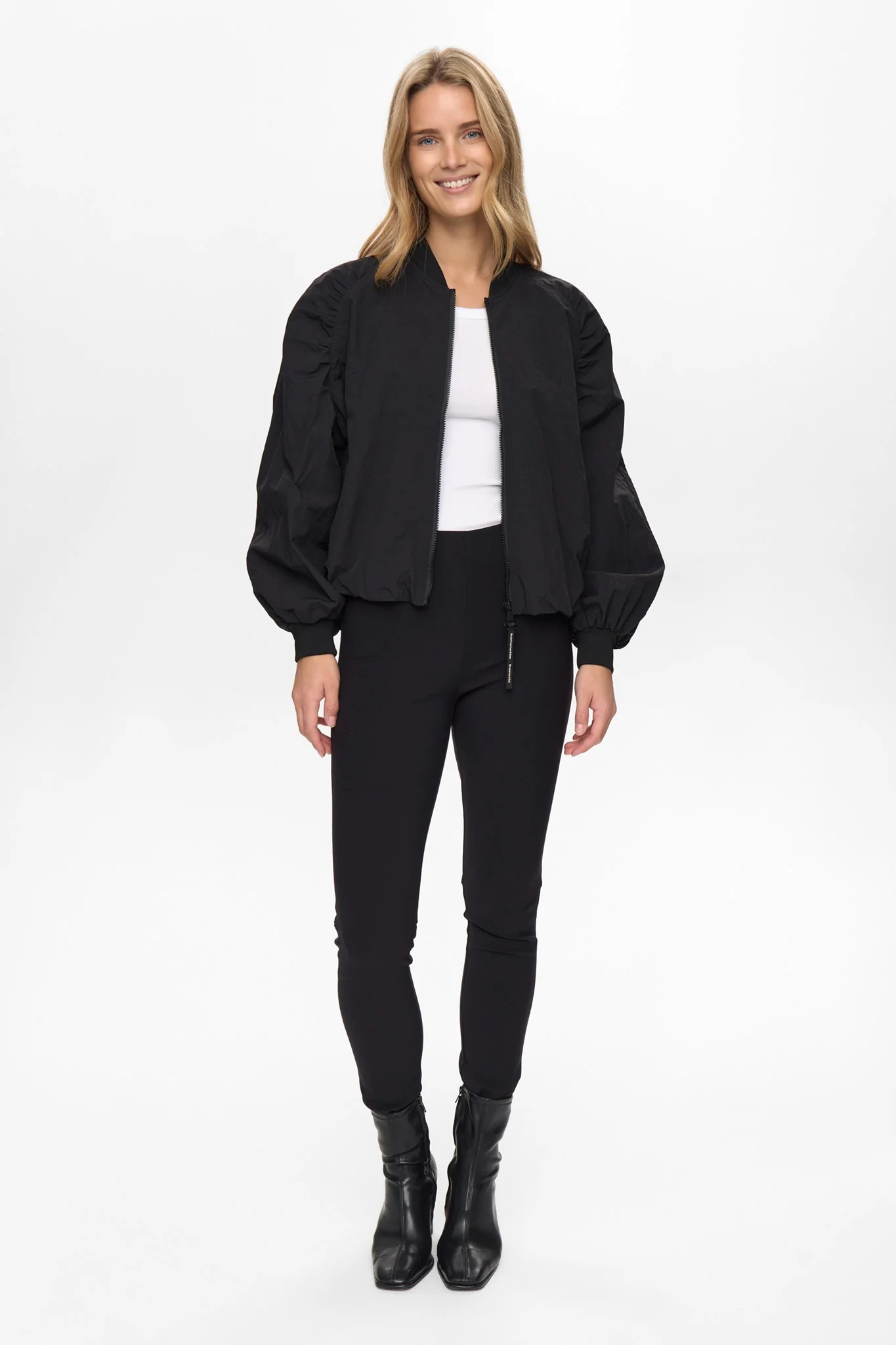 NUBOLINA JACKET - Caviar - Image 3