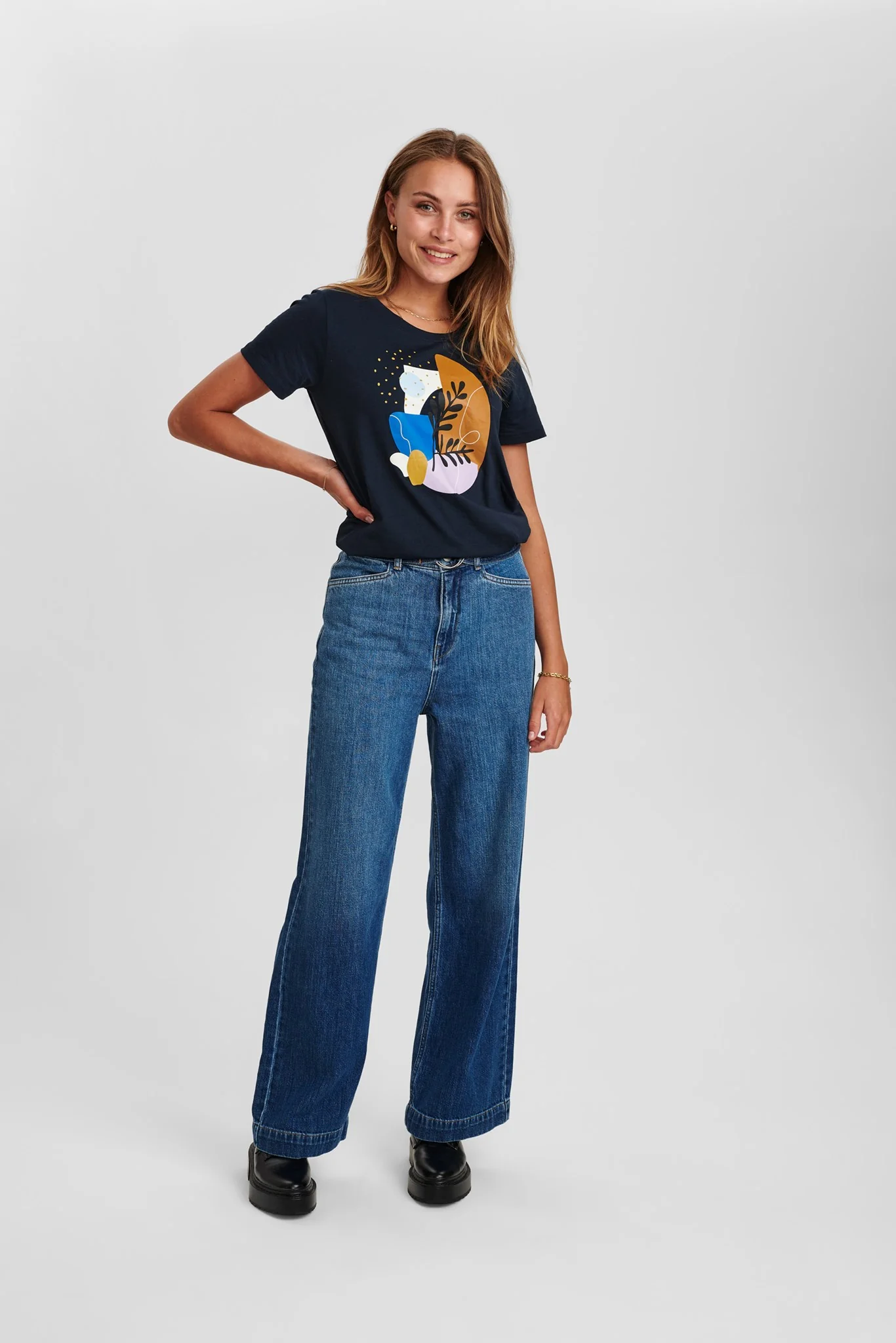 NUBONDIE TEE - Dark Sapphire - Image 3