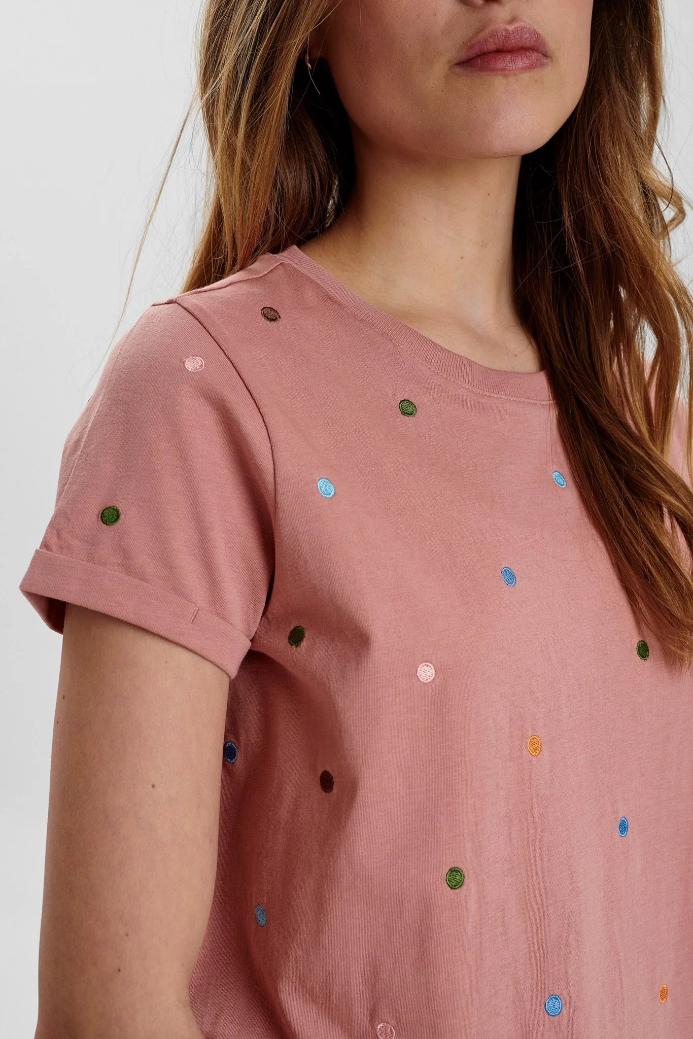 NUBRENNAN T-SHIRT - Ash Rose - Image 4