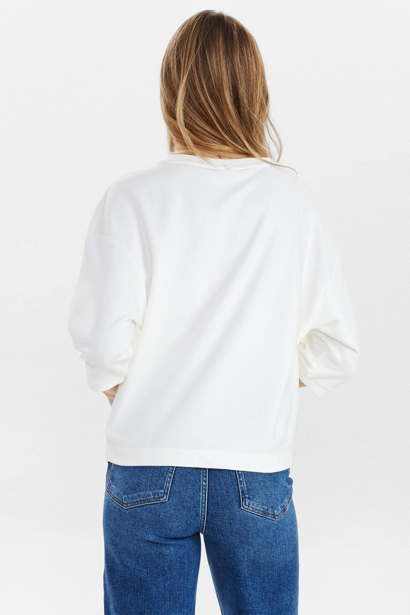 NUBRIANNI BLOUSE - Cloud Dancer - Image 2