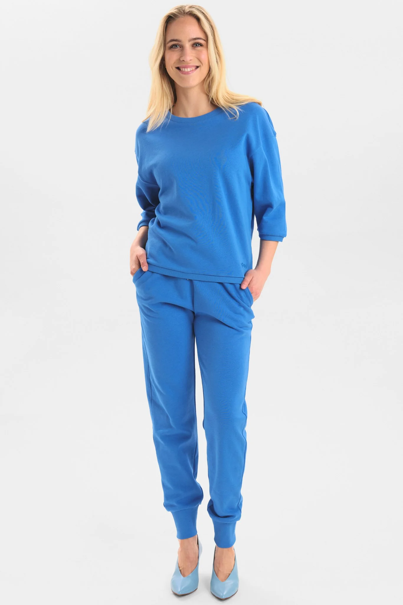 NUBRIANNI BLOUSE - Palace Blue - Image 3