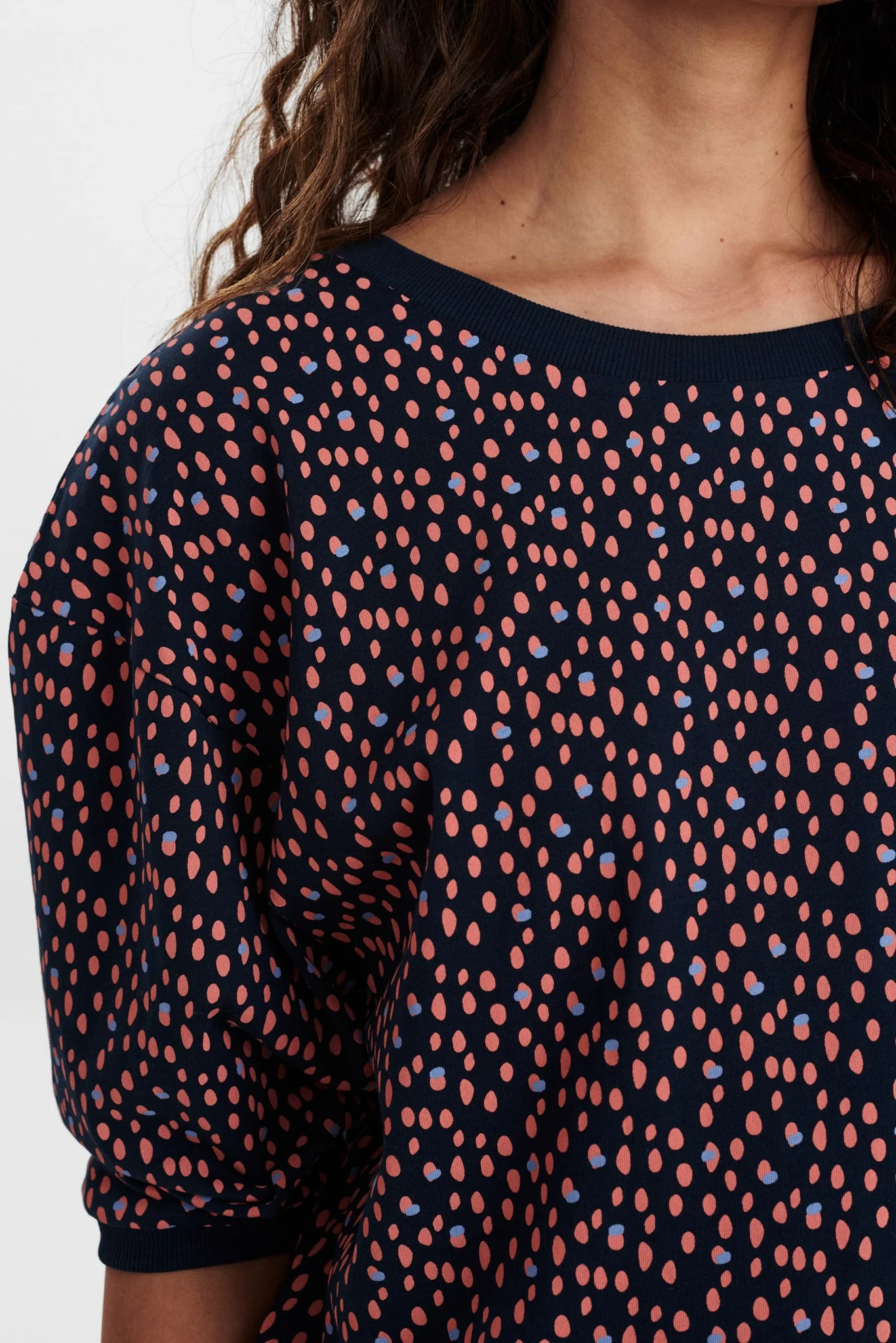 NUBRIGHED BLOUSE - Dark Sapphire - Image 4