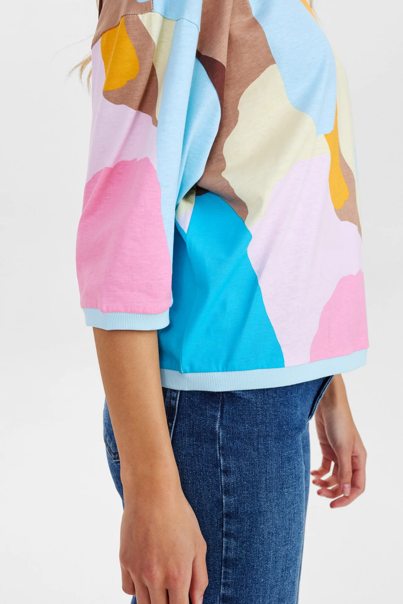 NUBRIGHED BLOUSE - GOTS - Crystal blue - Image 5
