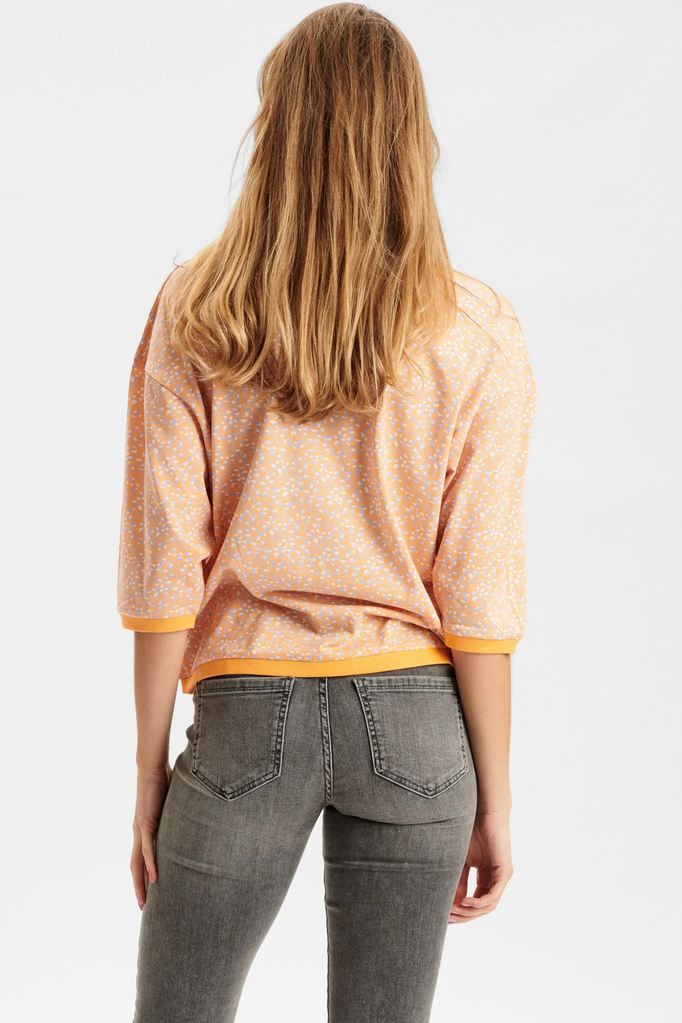 NUBRIGHED BLOUSE - Peach Cobbler - Image 2