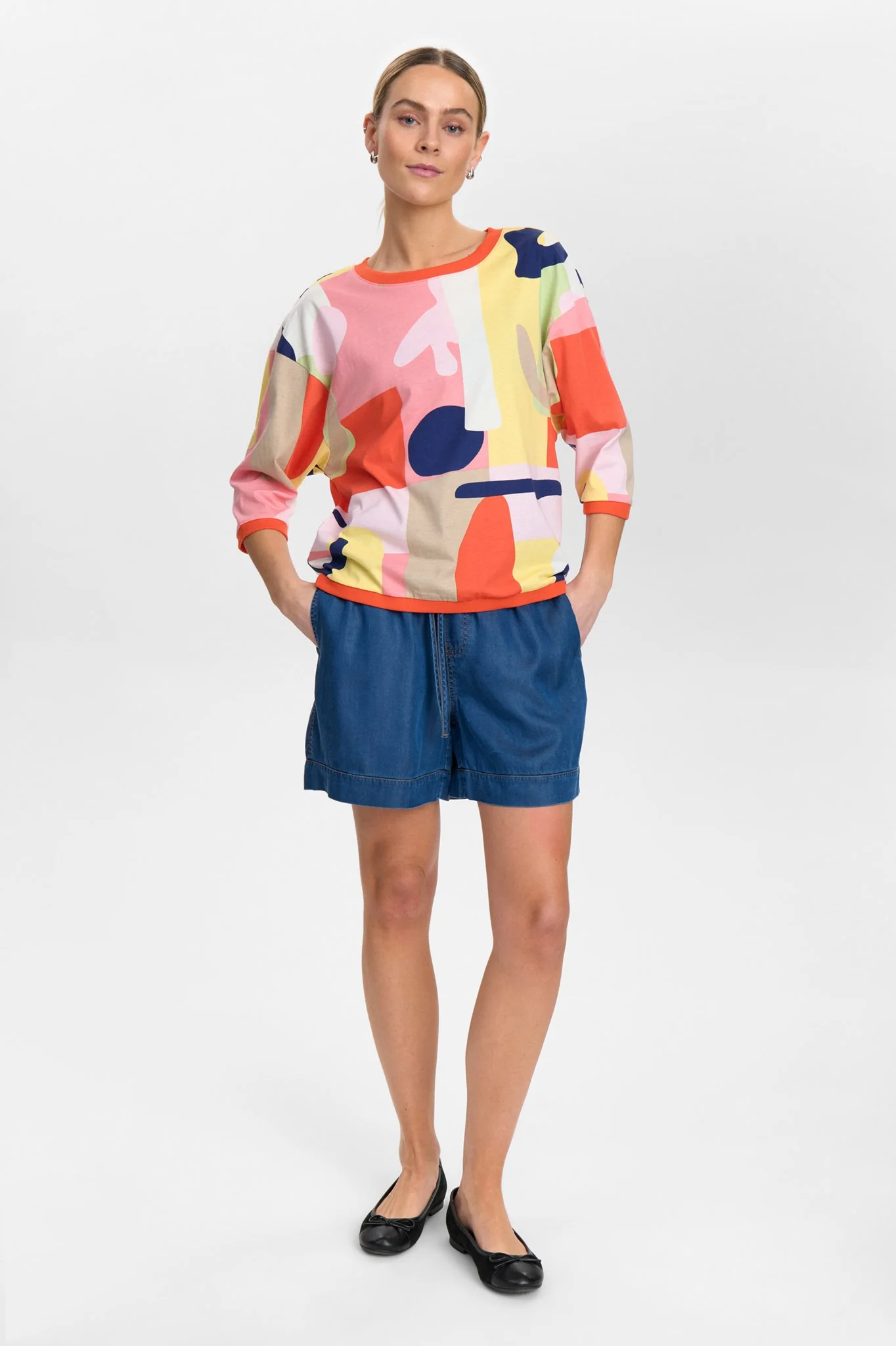 NUBRIGHED GWENNA BLOUSE - Flamingo Pink - Image 3