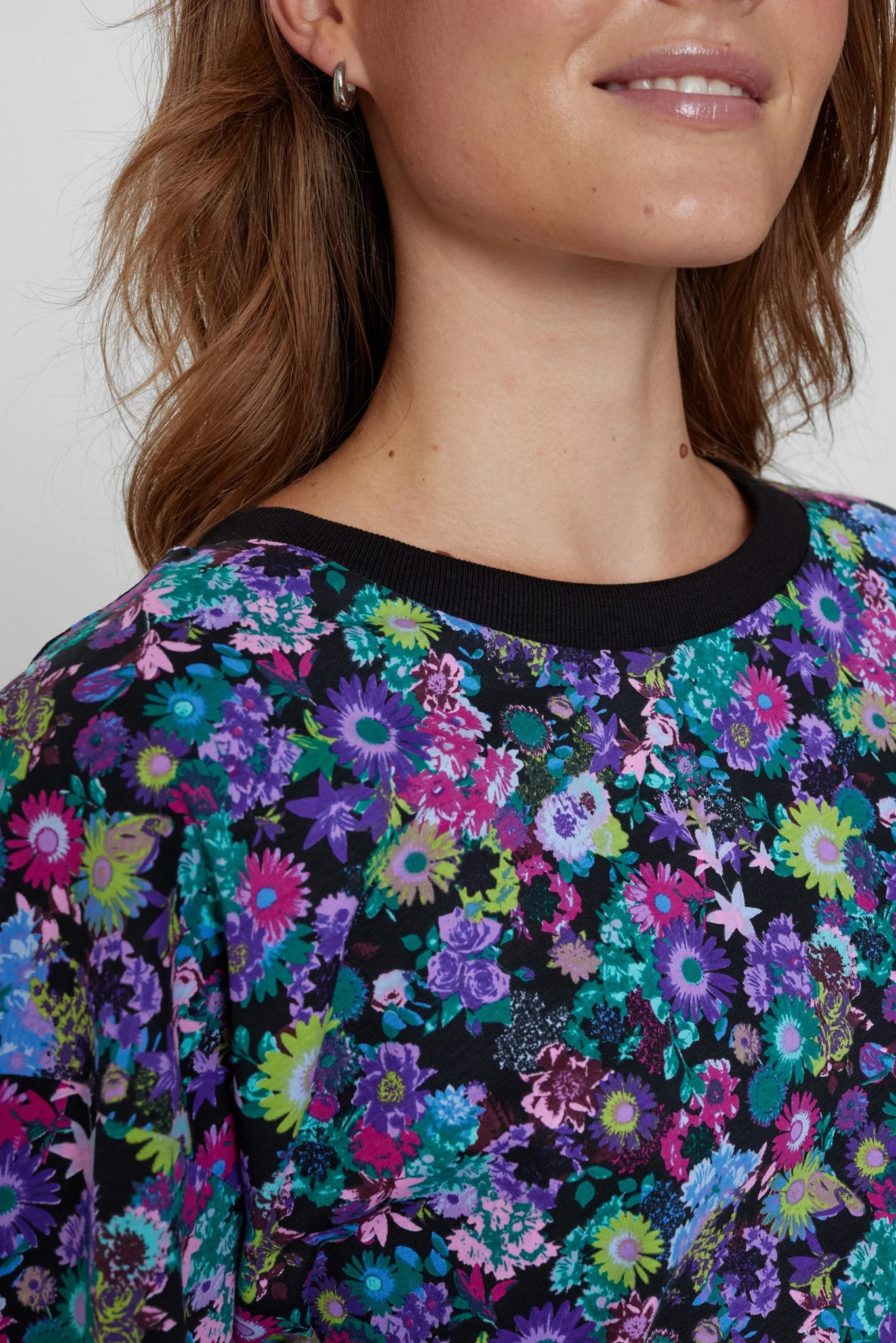 NUBRIGHED NEW BLOUSE - GOTS - Caviar - Image 4