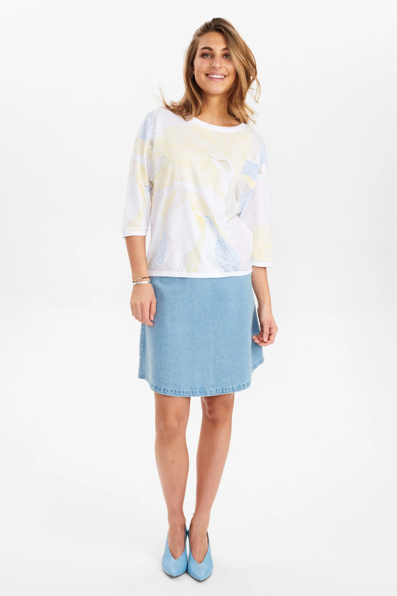 NUBRIGHID BLOUSE - Cloud Dancer - Image 3