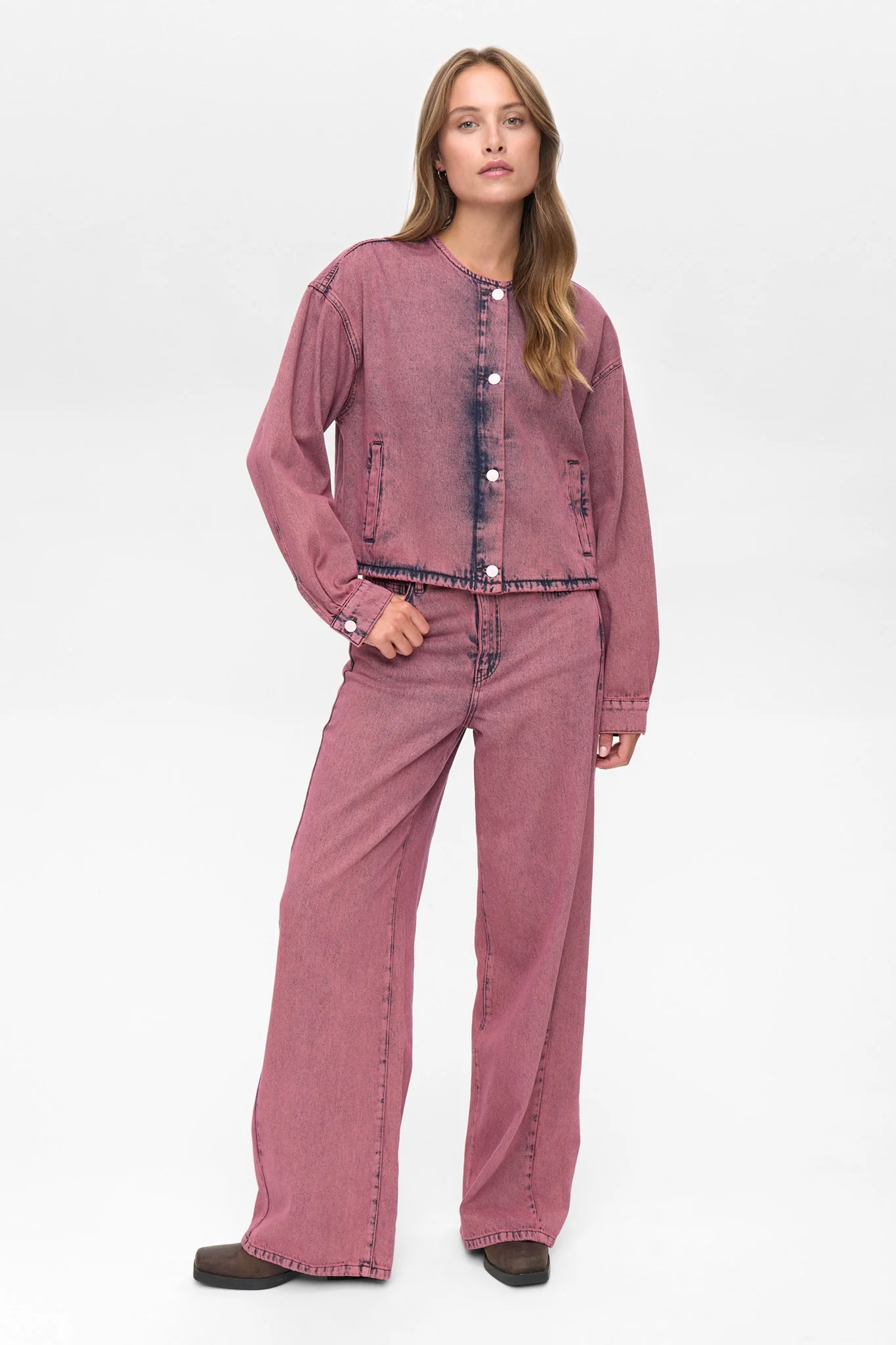 NUBROOKLYN JACKET  - Heather Rose - Image 3