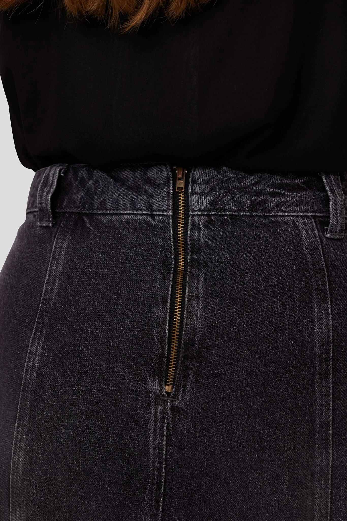 NUBROOKLYN SKIRT - Grey Denim - Image 5