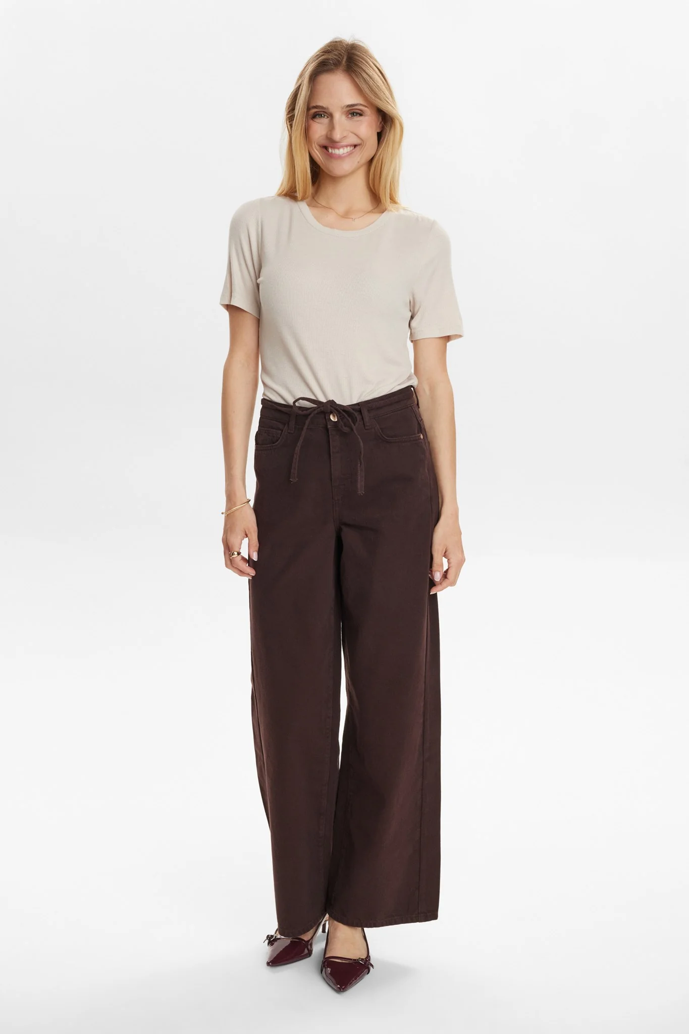 NUBROOKLYN SOLID JEANS - Black Coffee - Image 3