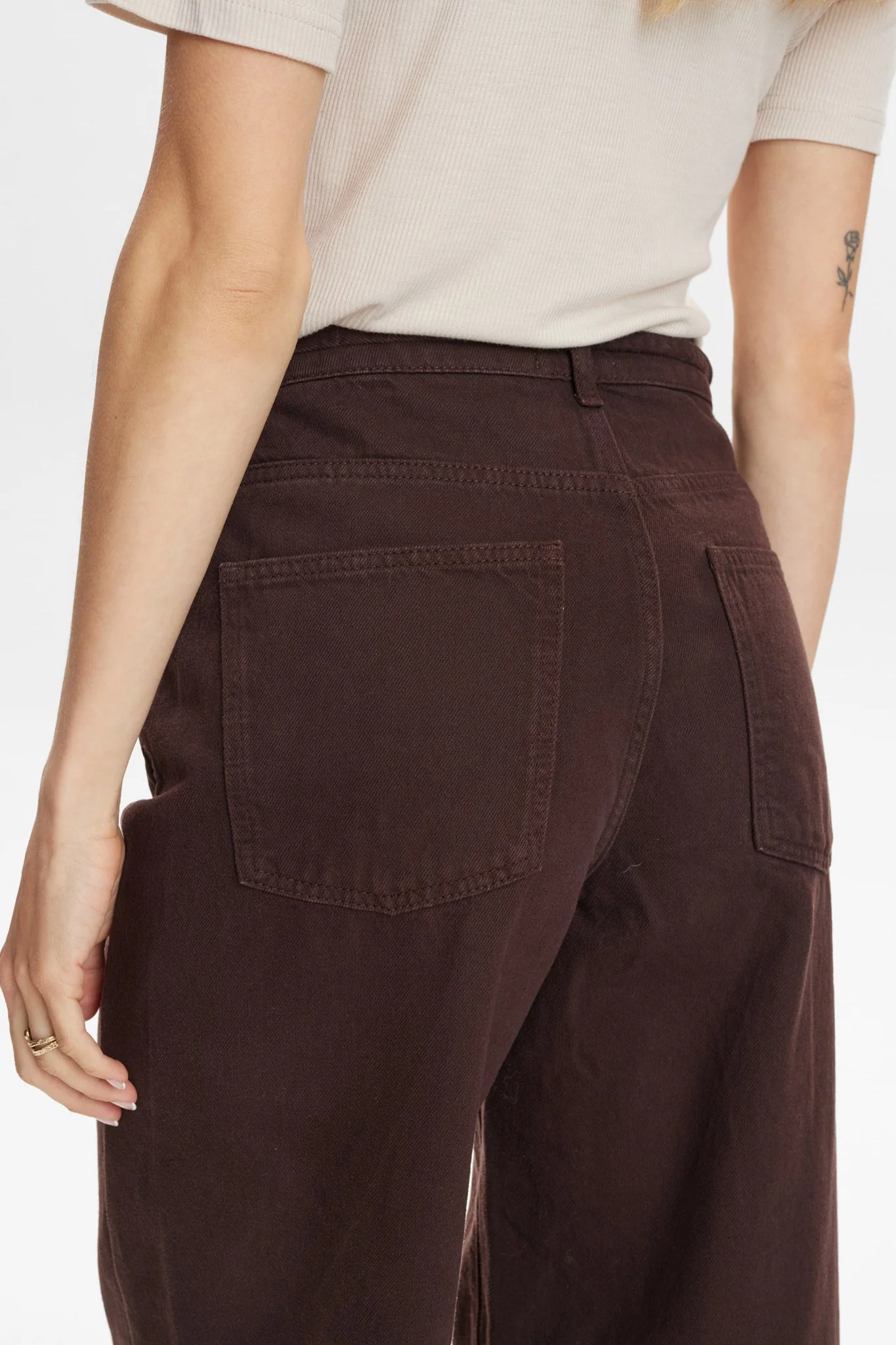 NUBROOKLYN SOLID JEANS - Black Coffee - Image 5