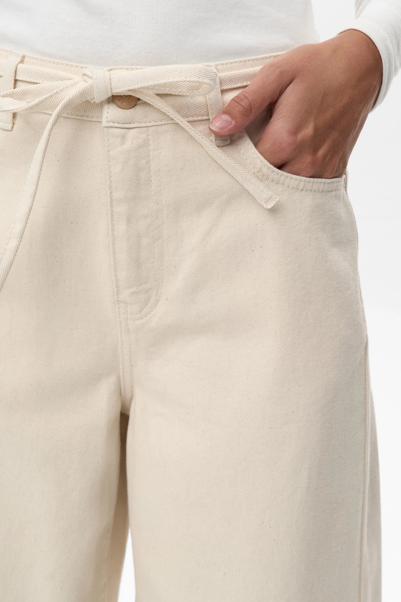 NUBROOKLYN SOLID JEANS - Nature - Image 4