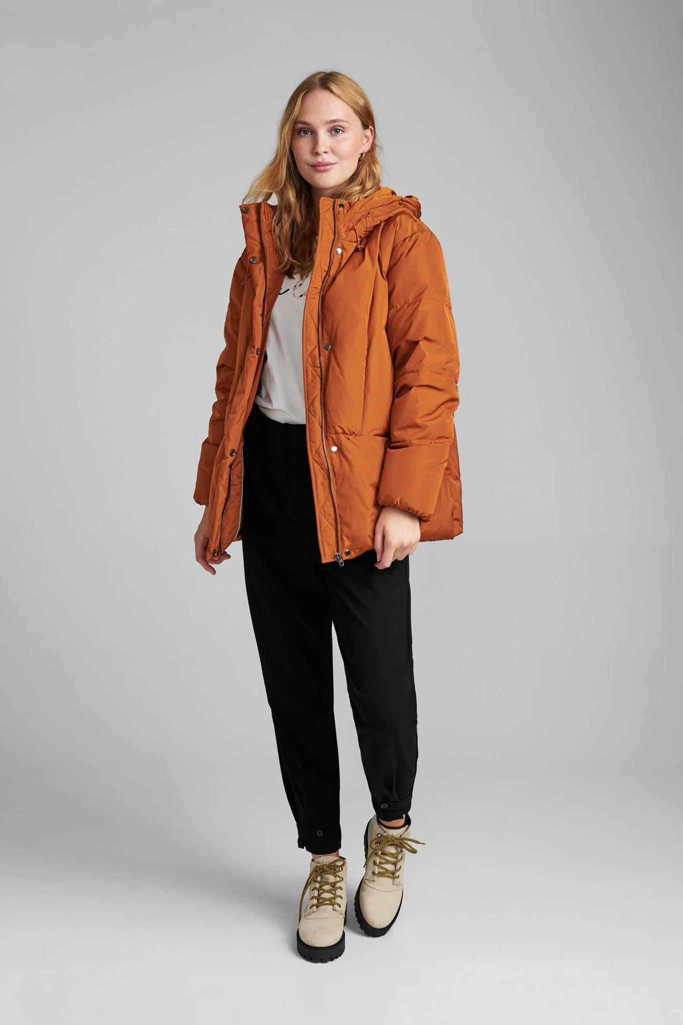 NUBRYNLEE JACKET - Leather Brown - Image 3