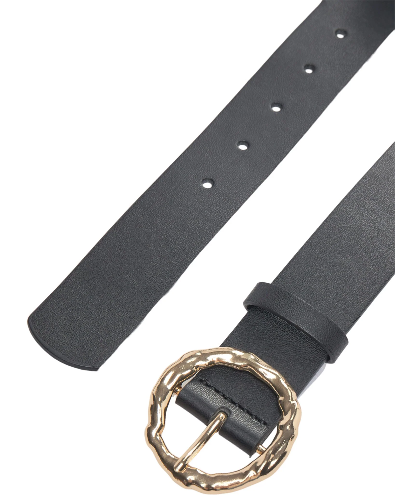 NUBUCKLE BELT - Caviar - Image 3