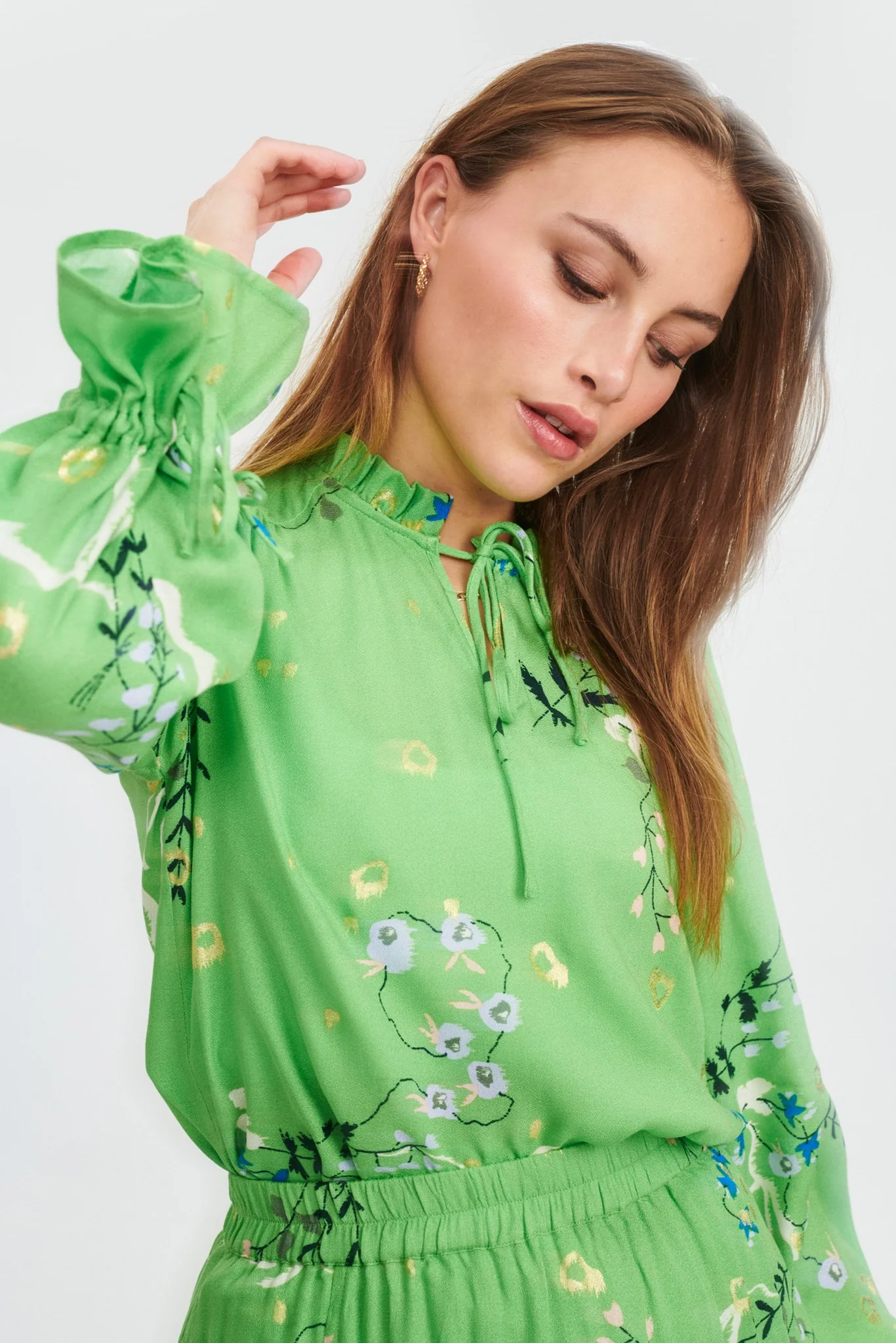 NUCADEAU BLOUSE - Foliage - Image 6