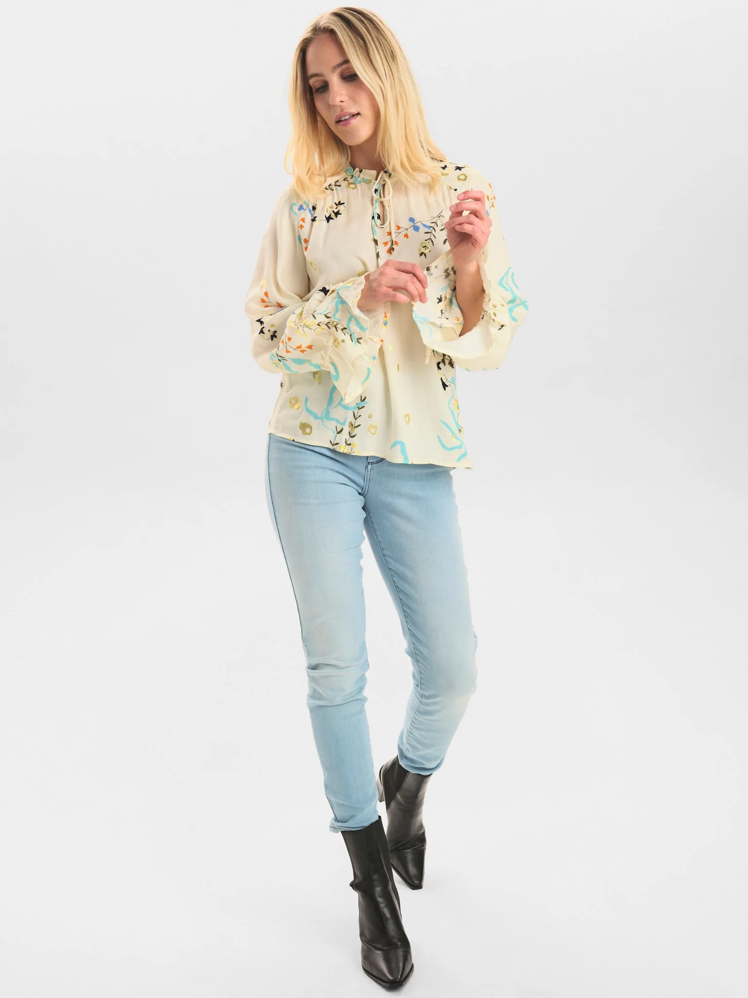 NUCADEAU BLOUSE - Pristine - Image 3