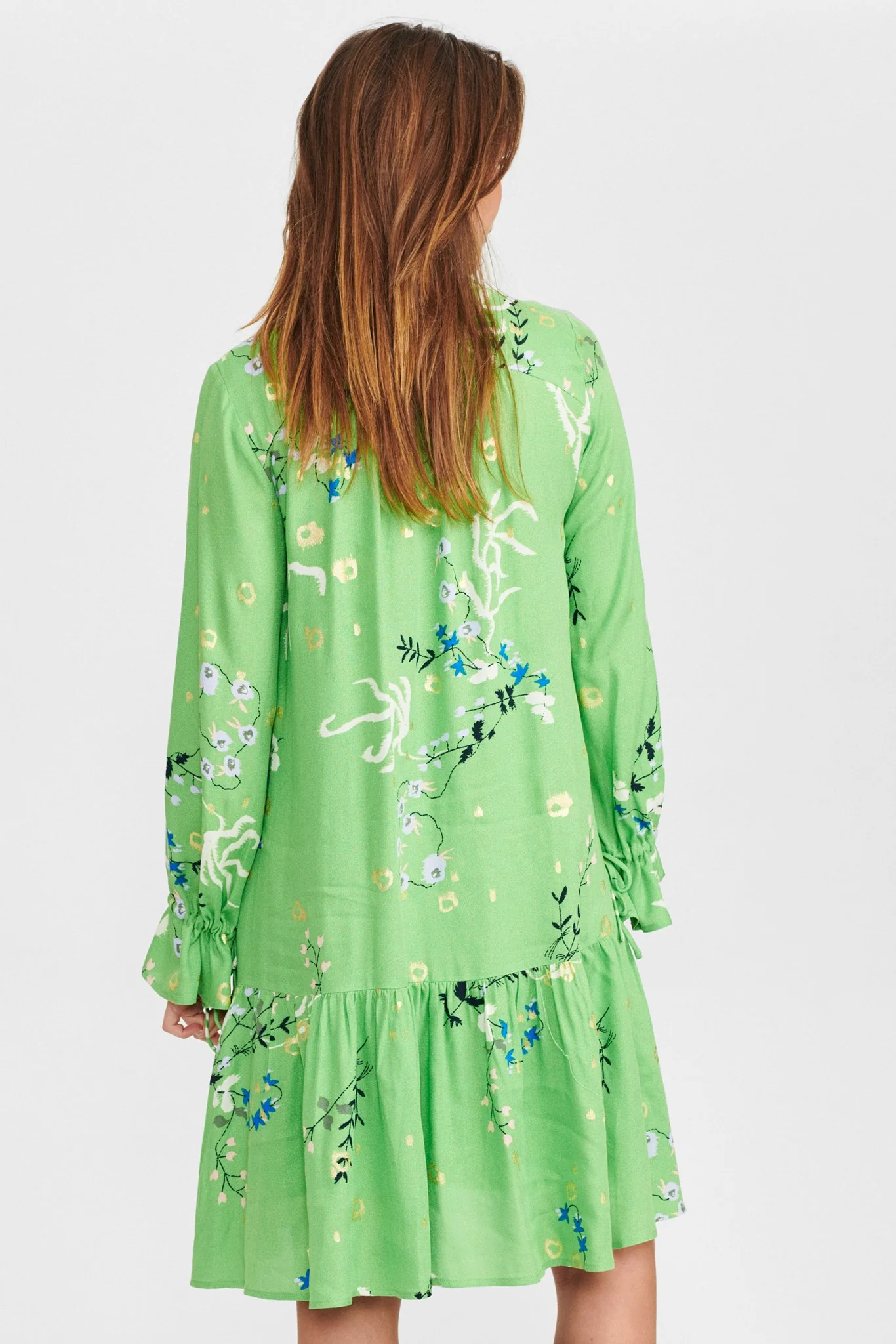 NUCADEAU DRESS - Foliage - Image 2