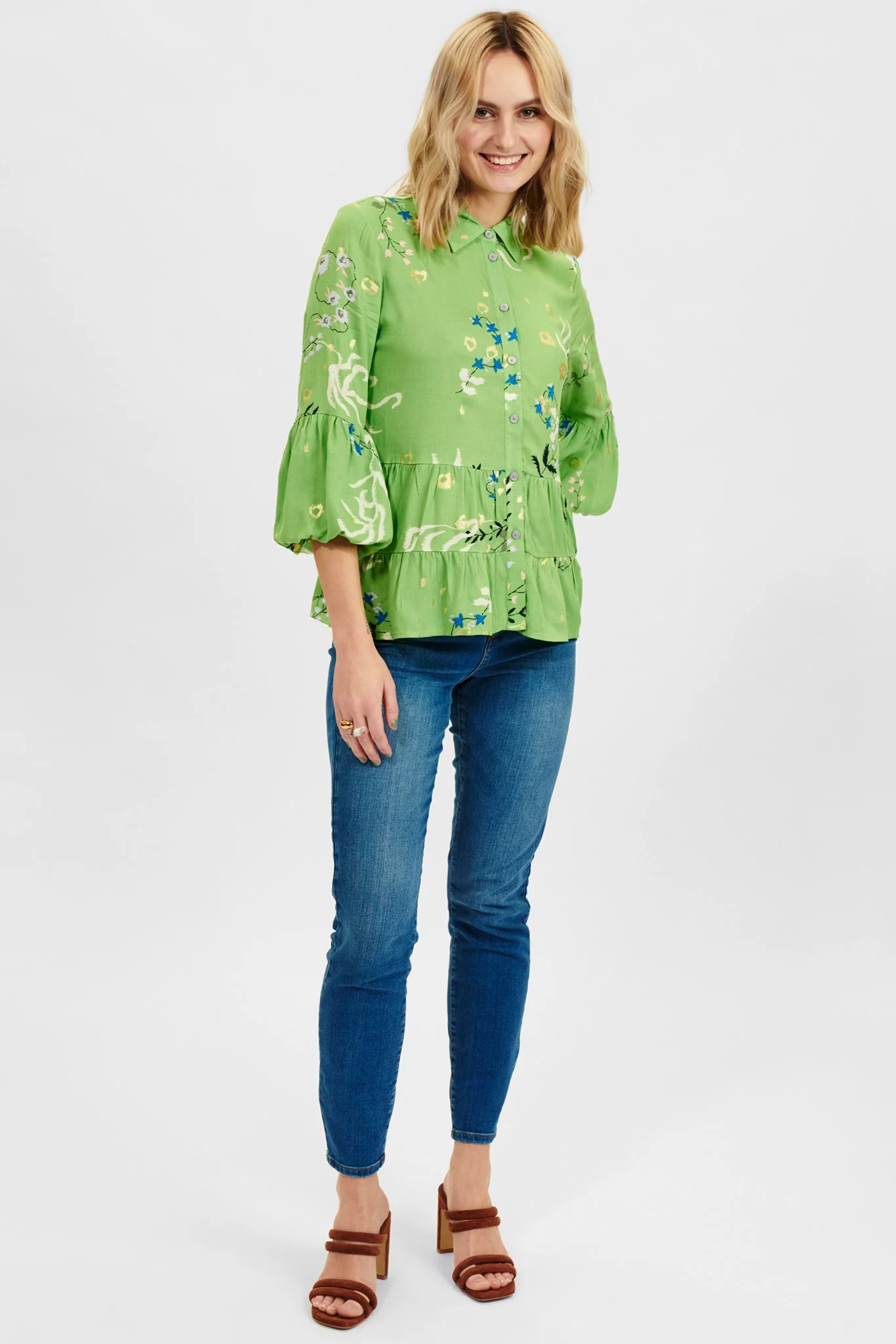 NUCADEAU SHIRT - Foliage - Image 3