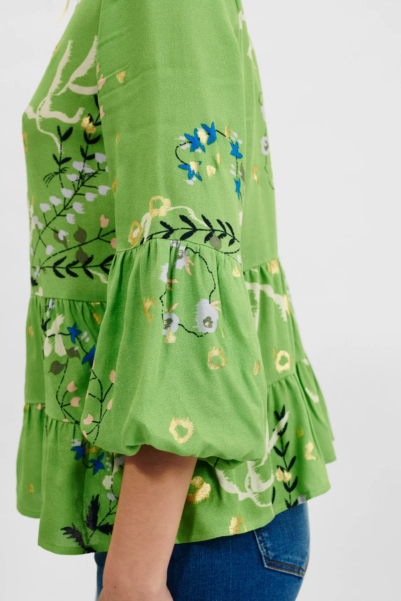 NUCADEAU SHIRT - Foliage - Image 4
