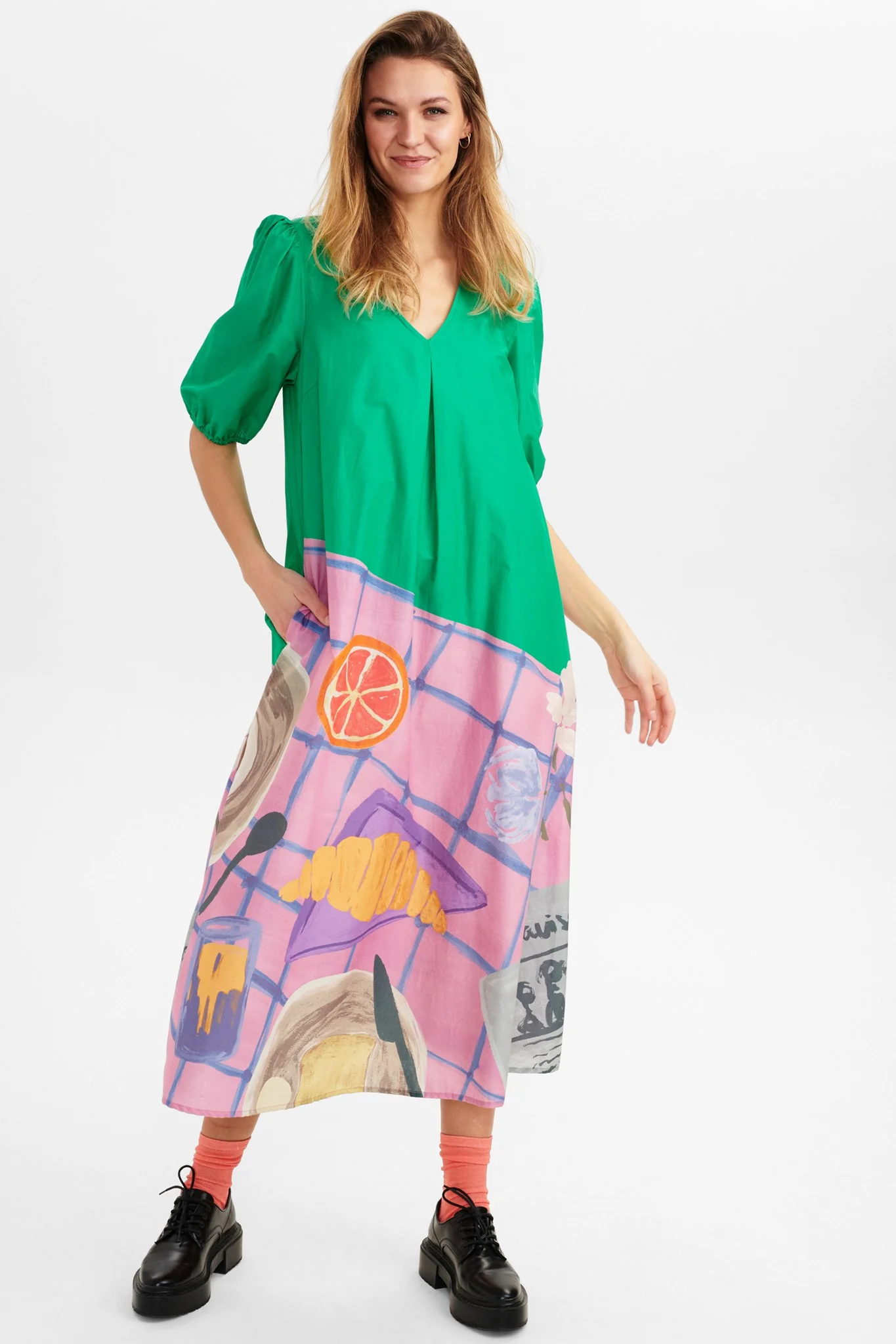 NUCADENCE DRESS - Simply Green - Image 3