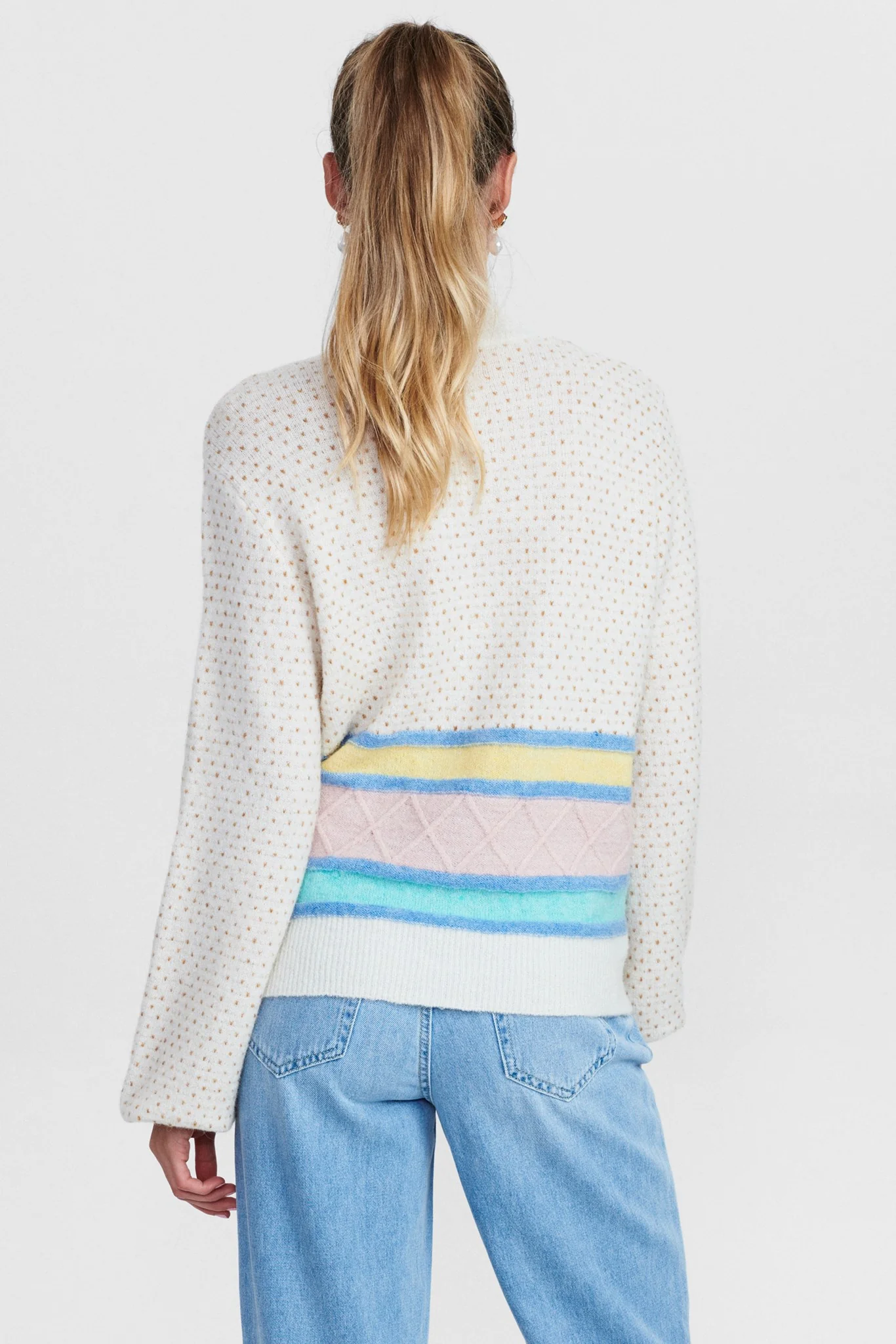 NUCADENZA CARDIGAN - Cloud Dancer - Image 2