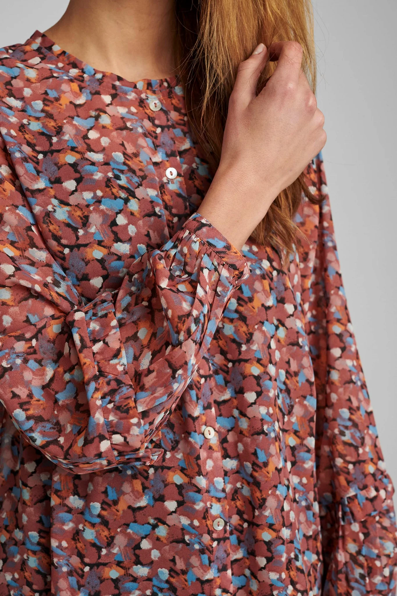 NUCAIT SHIRT - Marsala - Image 5