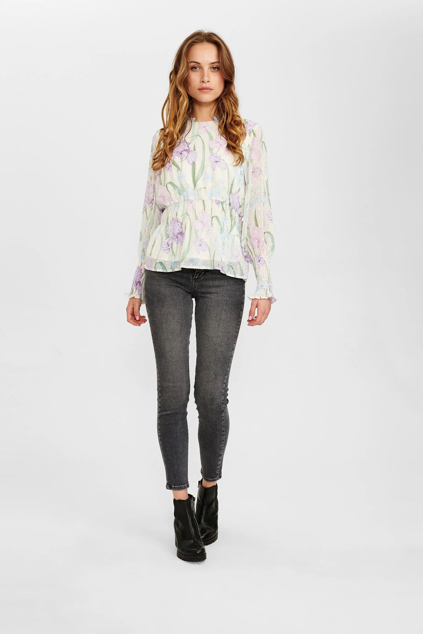 NUCALLIE BLOUSE - Pristine - Image 3