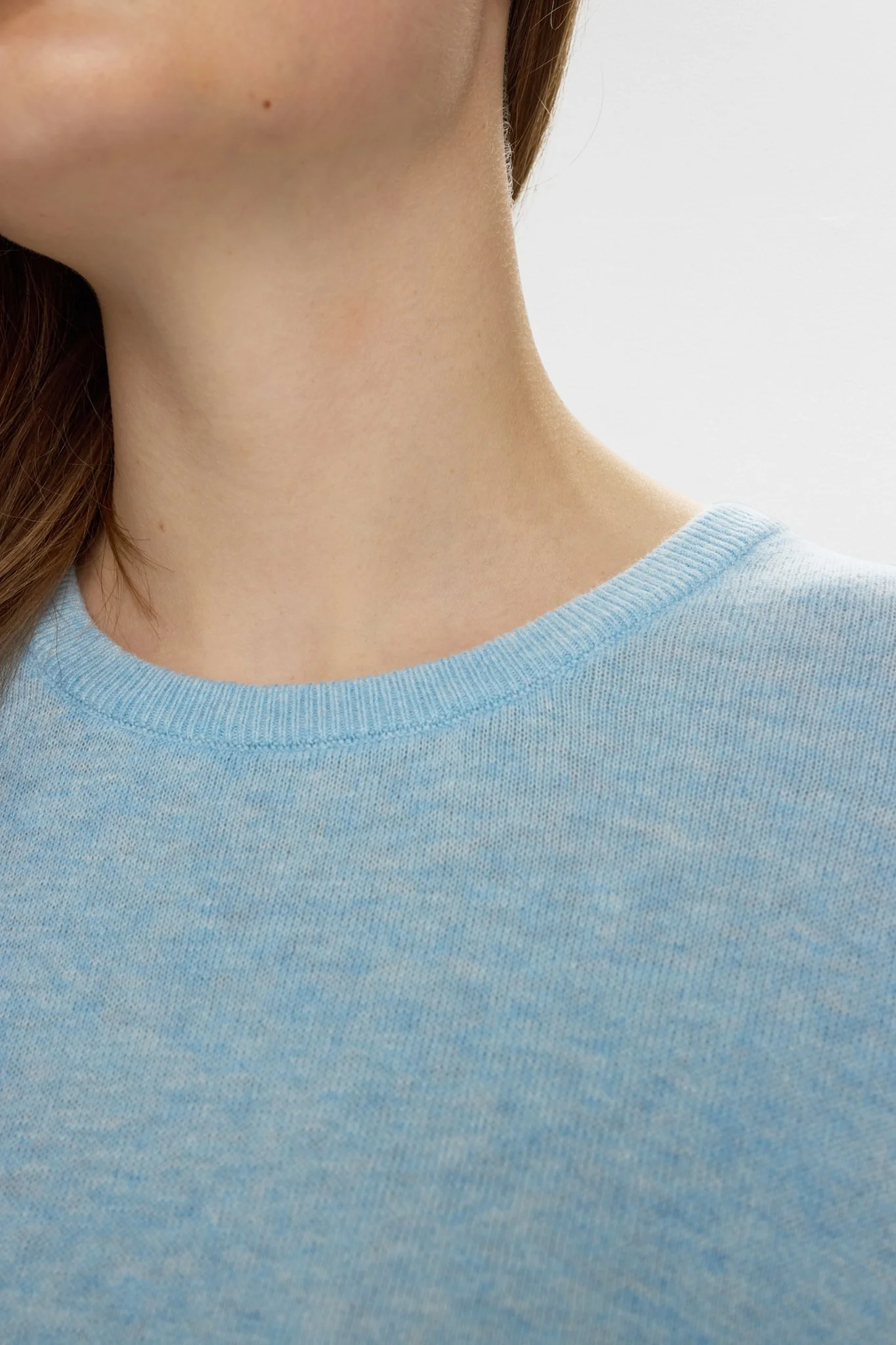 NUCALLY SS PULLOVER - Airy Blue - Image 4