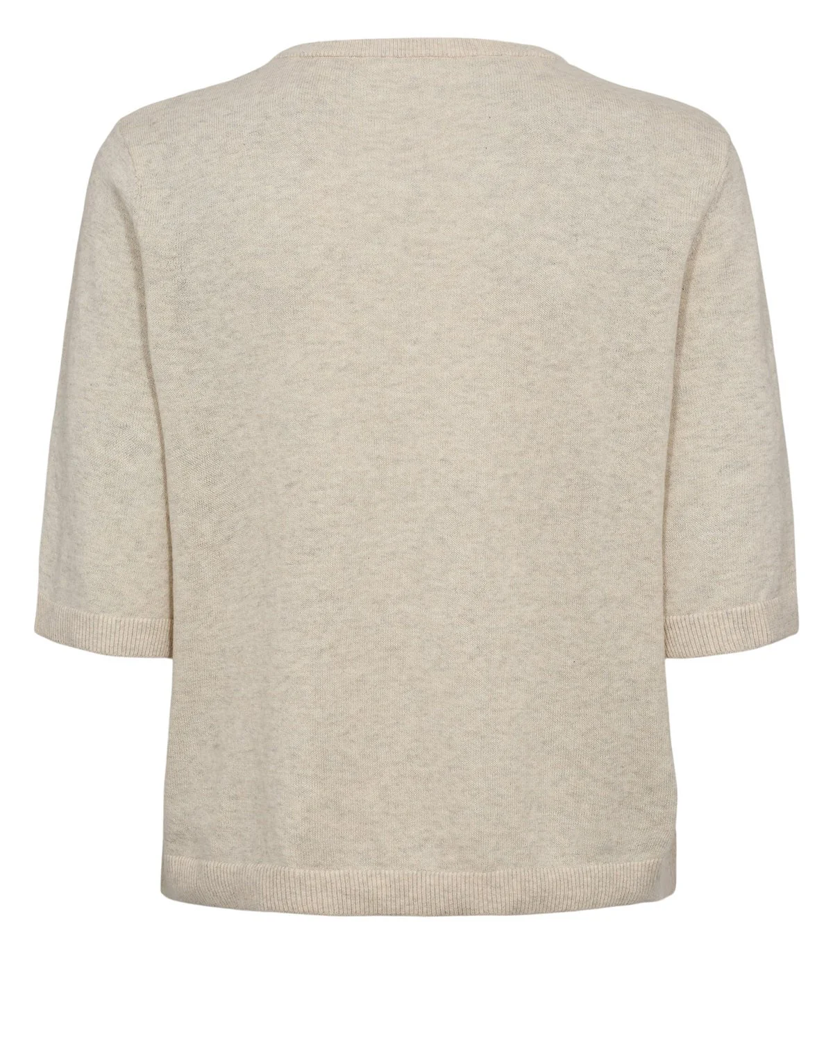 NUCALLY SS PULLOVER - Birch Melange - Image 2