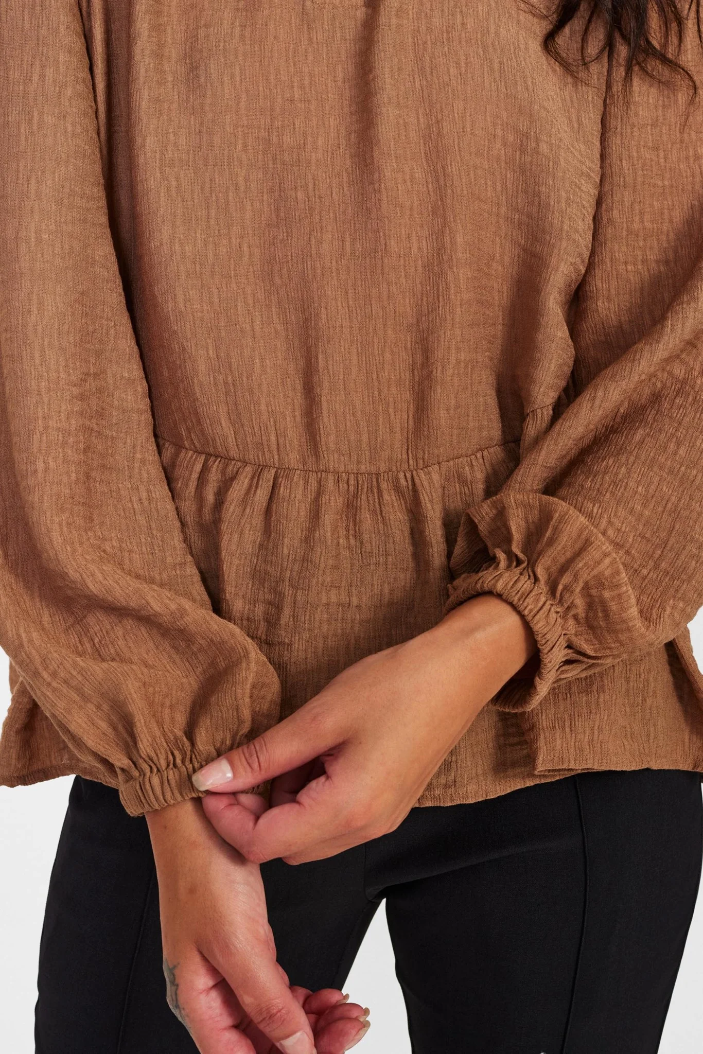 NUCALTINE BLOUSE - Otter - Image 4