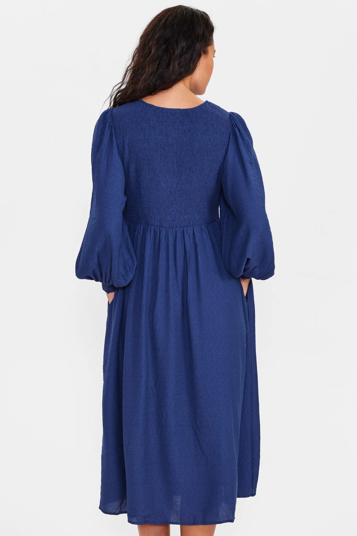 NUCALTINE DRESS - Dark Sapphire - Image 2